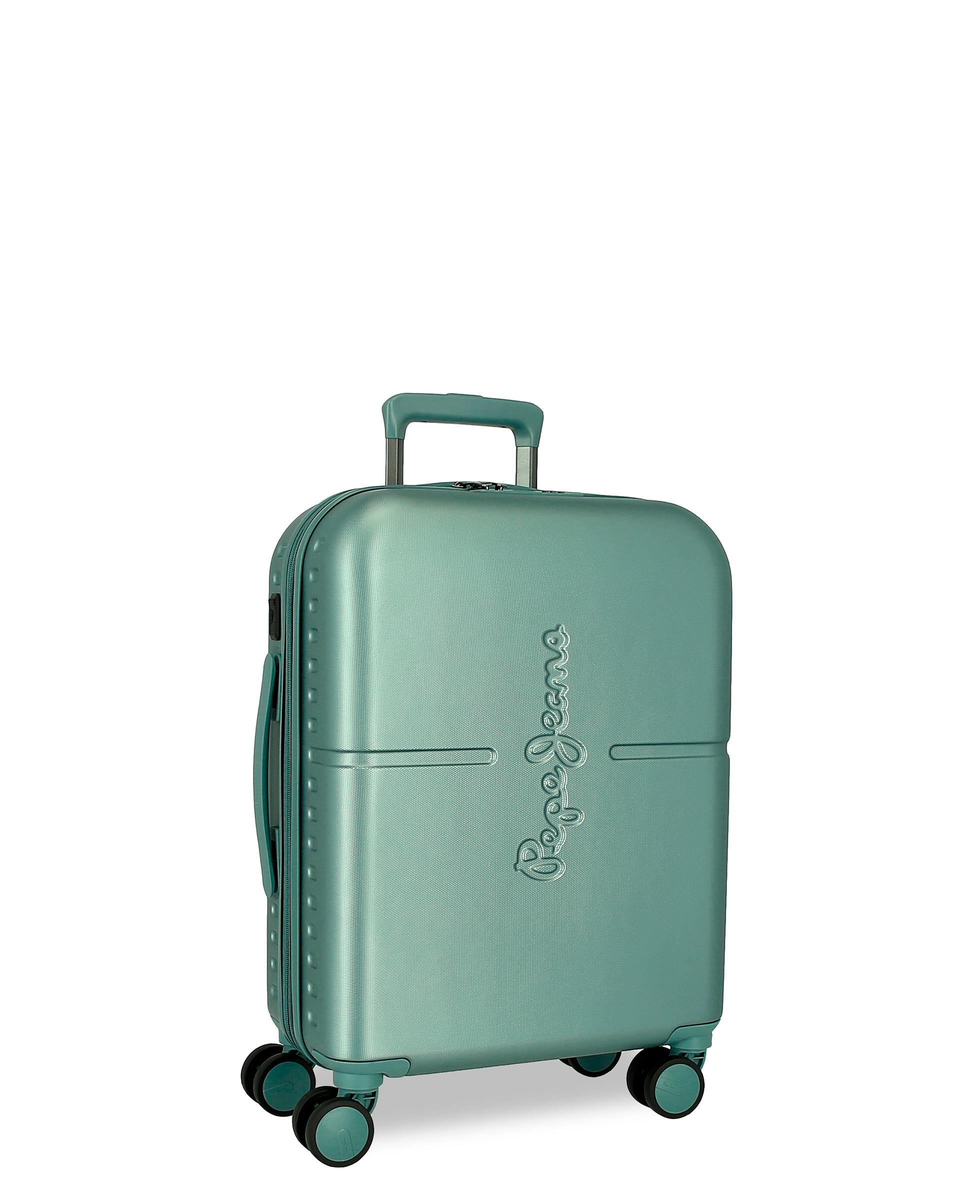 Pepe Jeans - Maleta de cabina Highlight rígida expandible con capacidad de 37L.