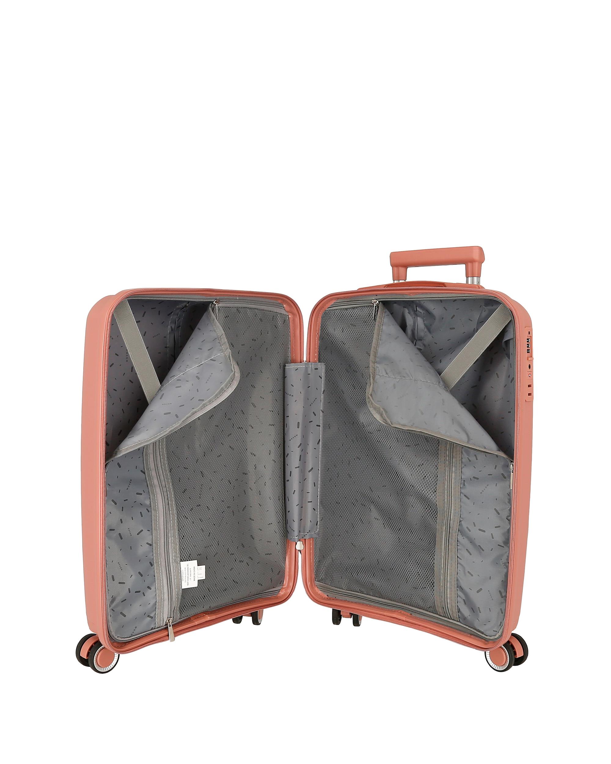 Maleta de cabina 55 cm inari con capacidad de 37l en azul marino - Movom - Rosa Rosa-5