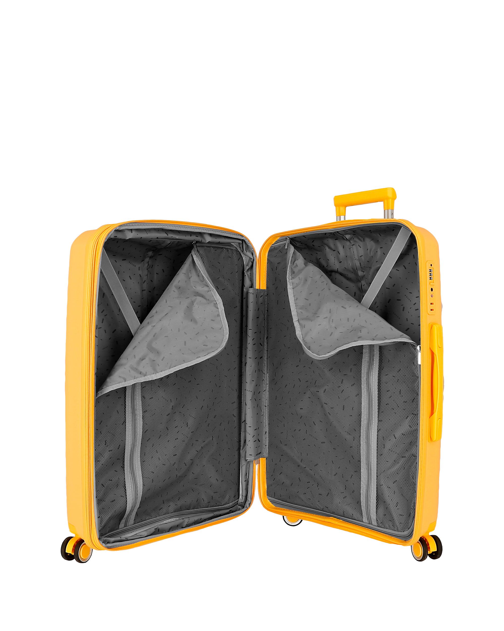 Maleta gande 78 cm expandible movom inari polipropileno hasta 113l - Amarillo Amarillo-5