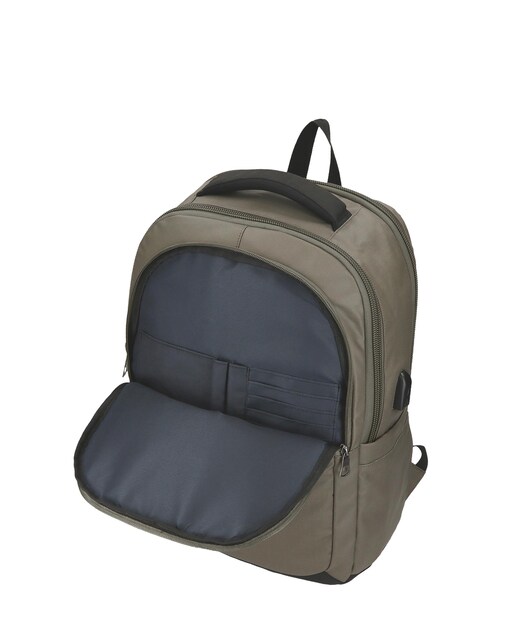 Imagen 0 de Mochila portaordenador Dortmund tres compartimentos con puerto USB
