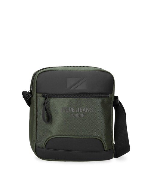Imagen 0 de Bandolera de hombre portatablet Bromley con bolsillo frontal en verde