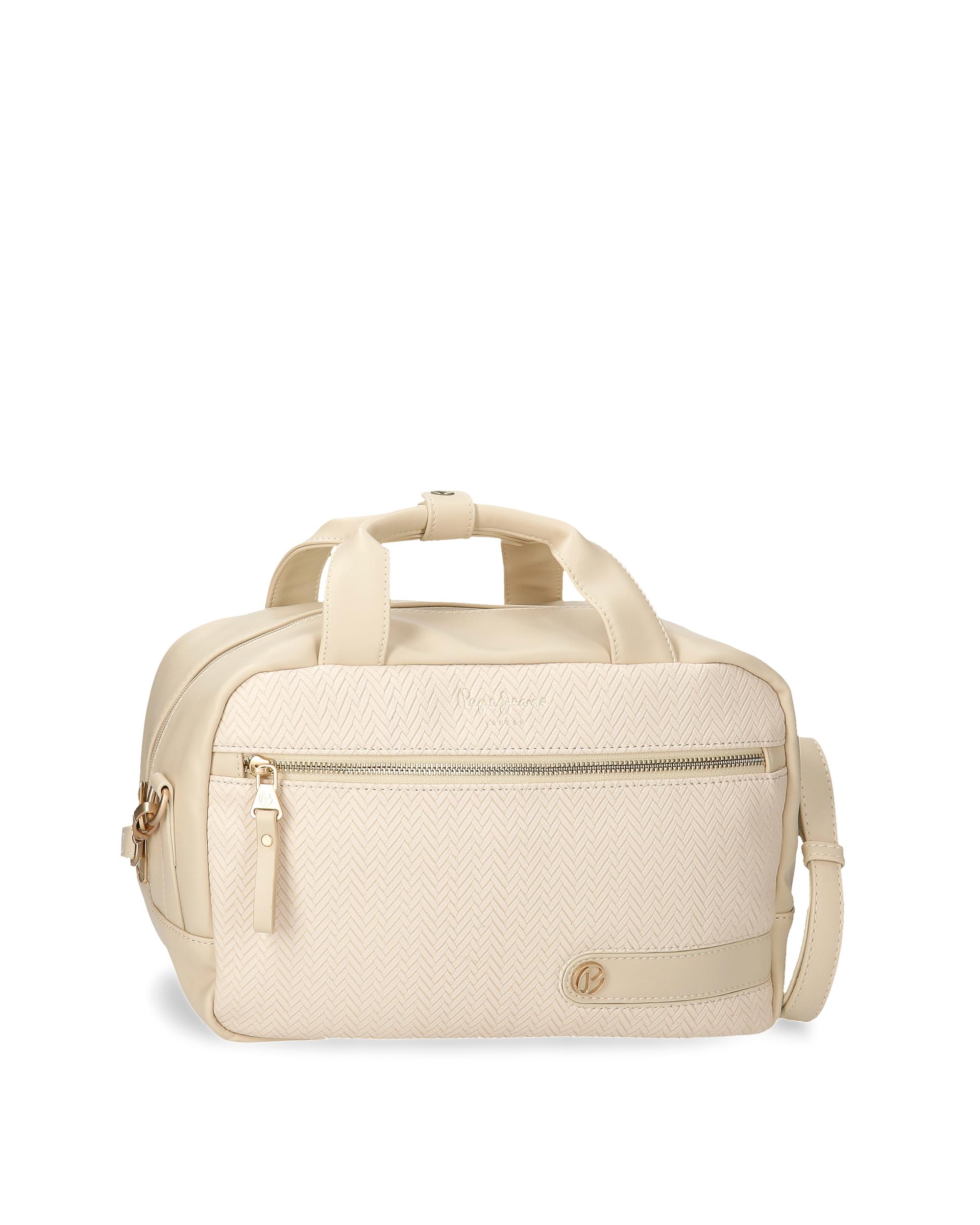 Pepe Jeans - Neceser pepe jeans sprig dos compartimentos con bolsillo frontal.