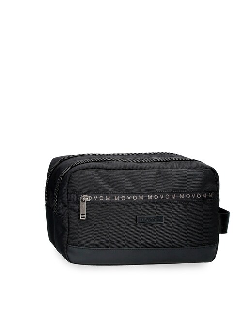 Imagen 0 de Neceser de hombre Buster adaptable con bolsillo frontal en negro
