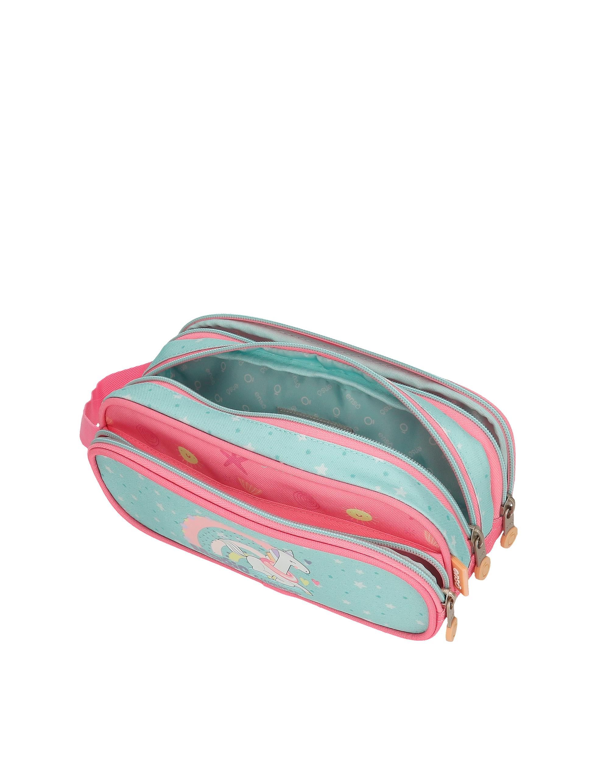 Estuche Magic summer triple compartimento Multicolor-4