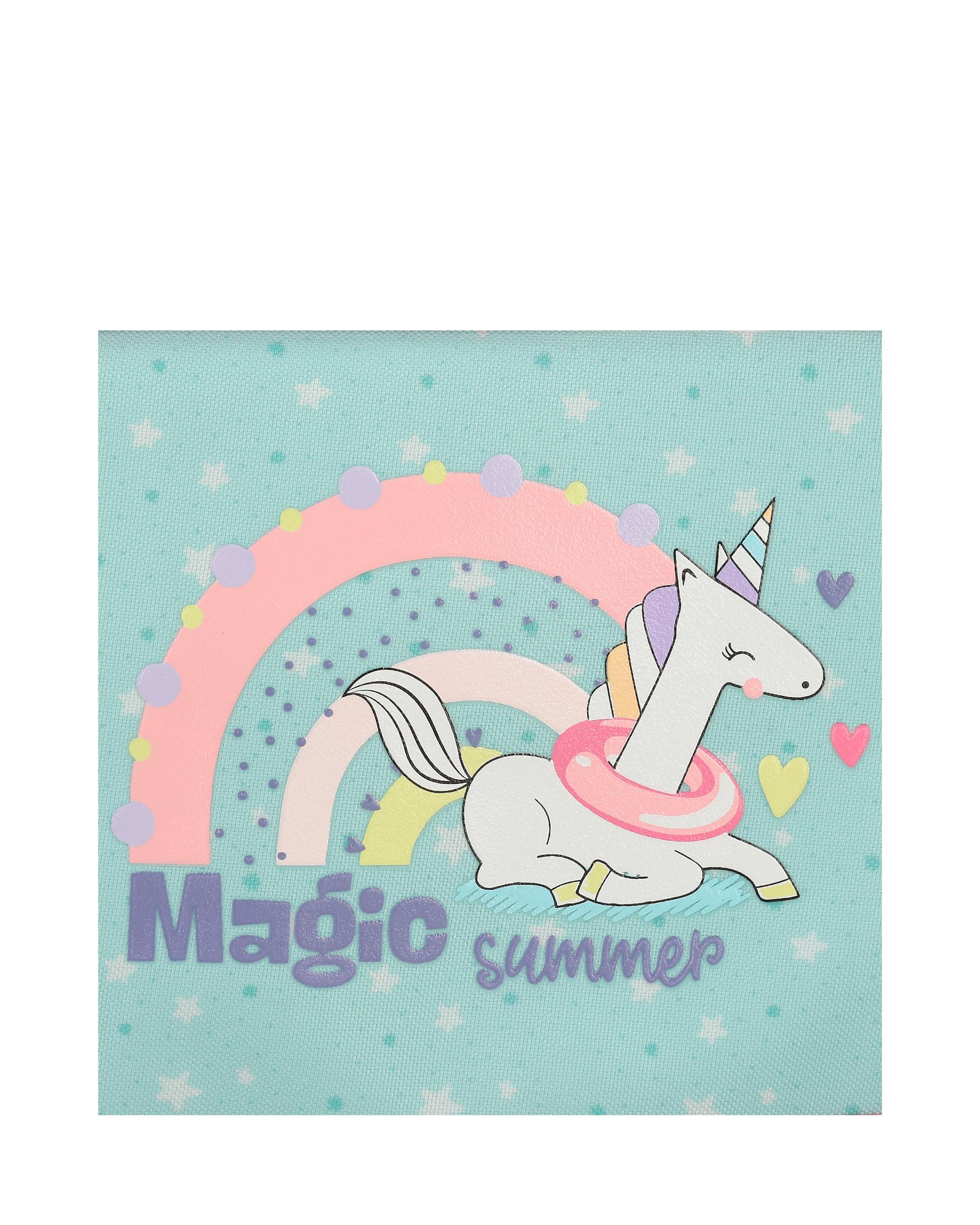 Estuche Magic summer triple compartimento Multicolor-5