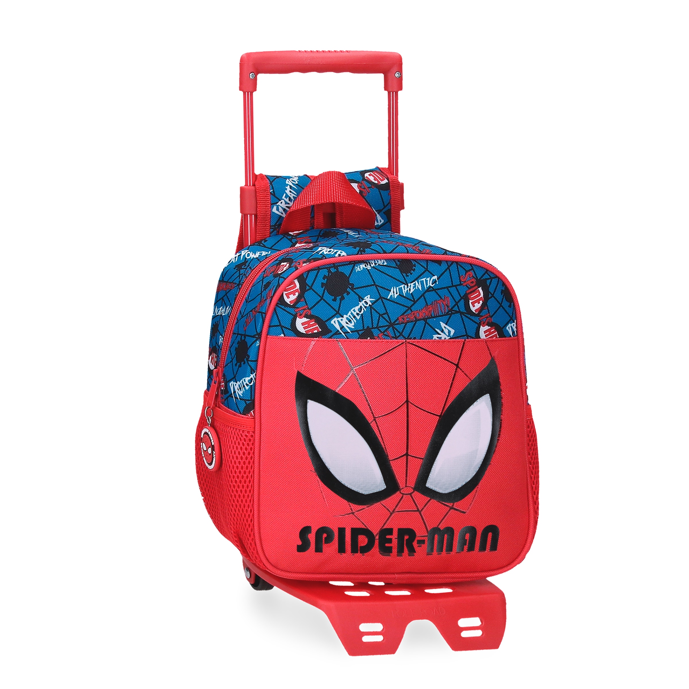 Mochila de guardería Authentic con bolsillos laterales con carro.