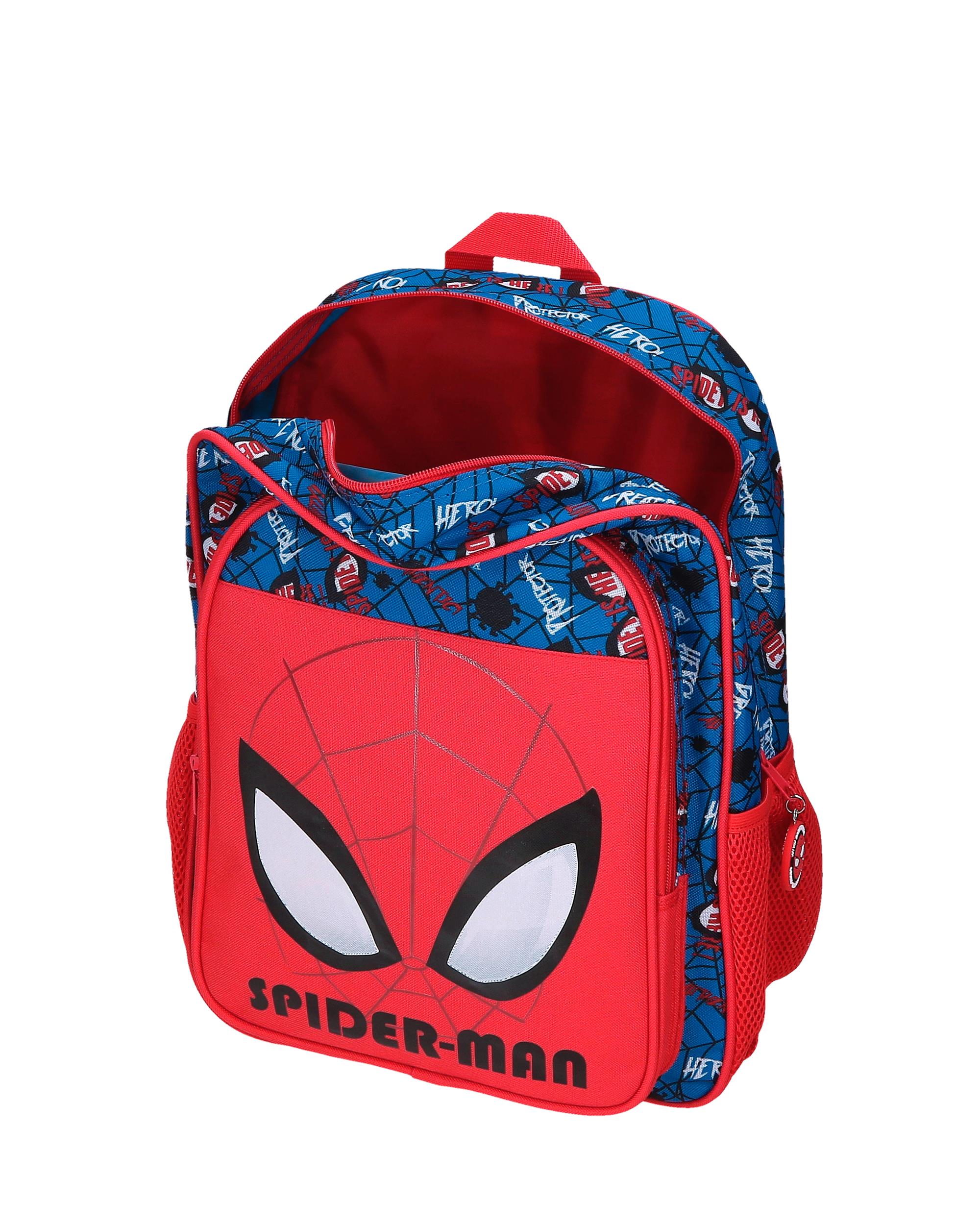 Mochila Authentic 40 cm con bolsillos laterales Rojo-4