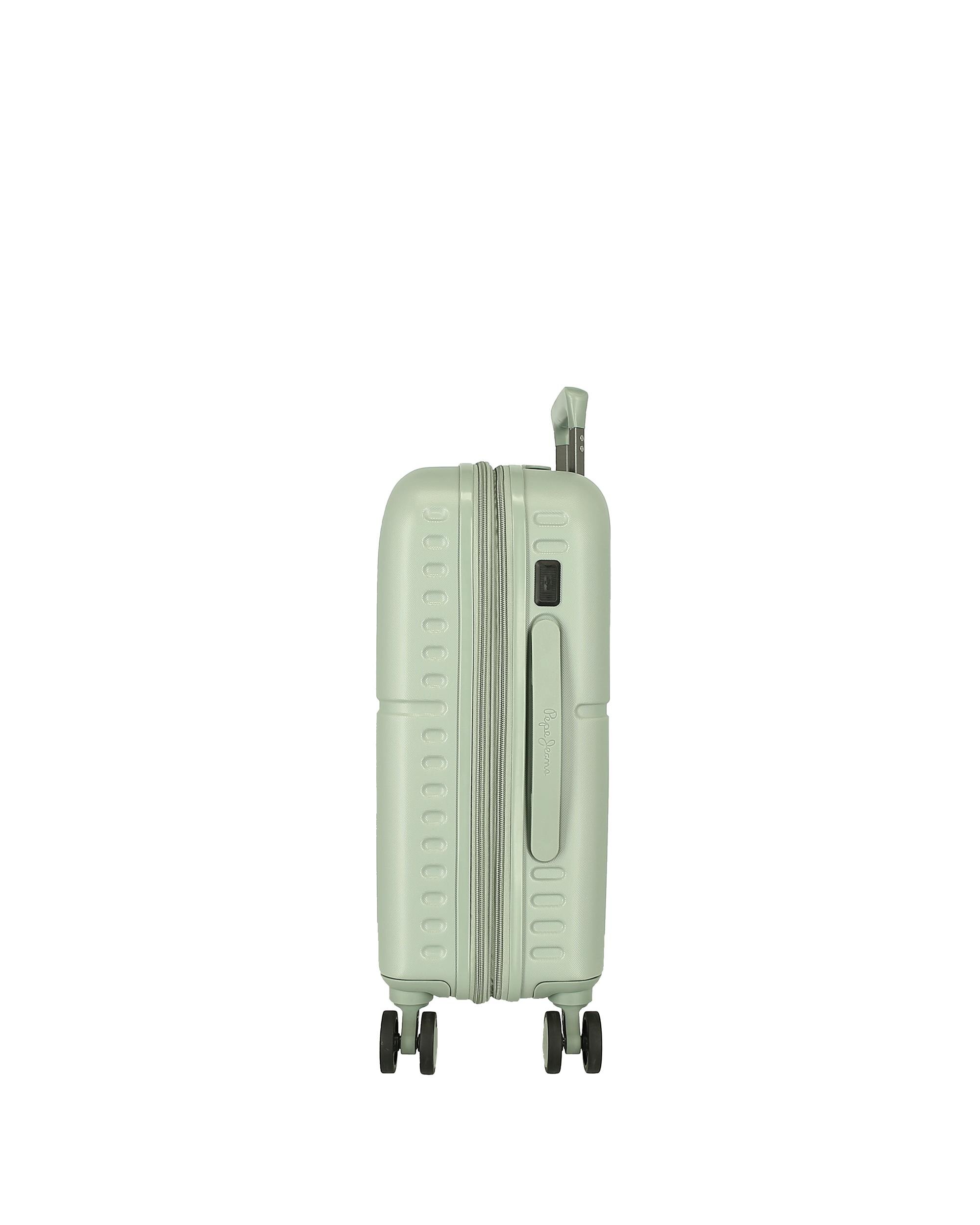 Imagen 2 de Maleta de cabina Accent rígida expandible con capacidad de 37L - Pepe Jeans - Verde claro Verde claro