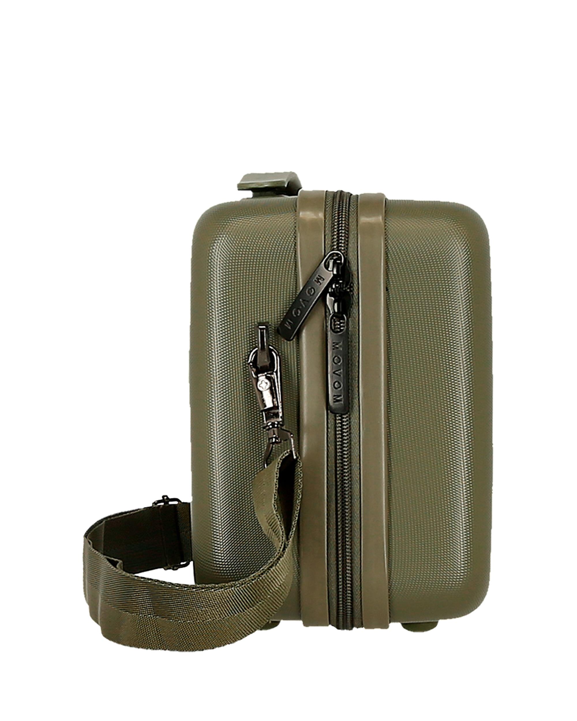 Imagen 2 de Neceser abs adaptable movom wood abs con capacidad de 9,1l marino - Verde Verde