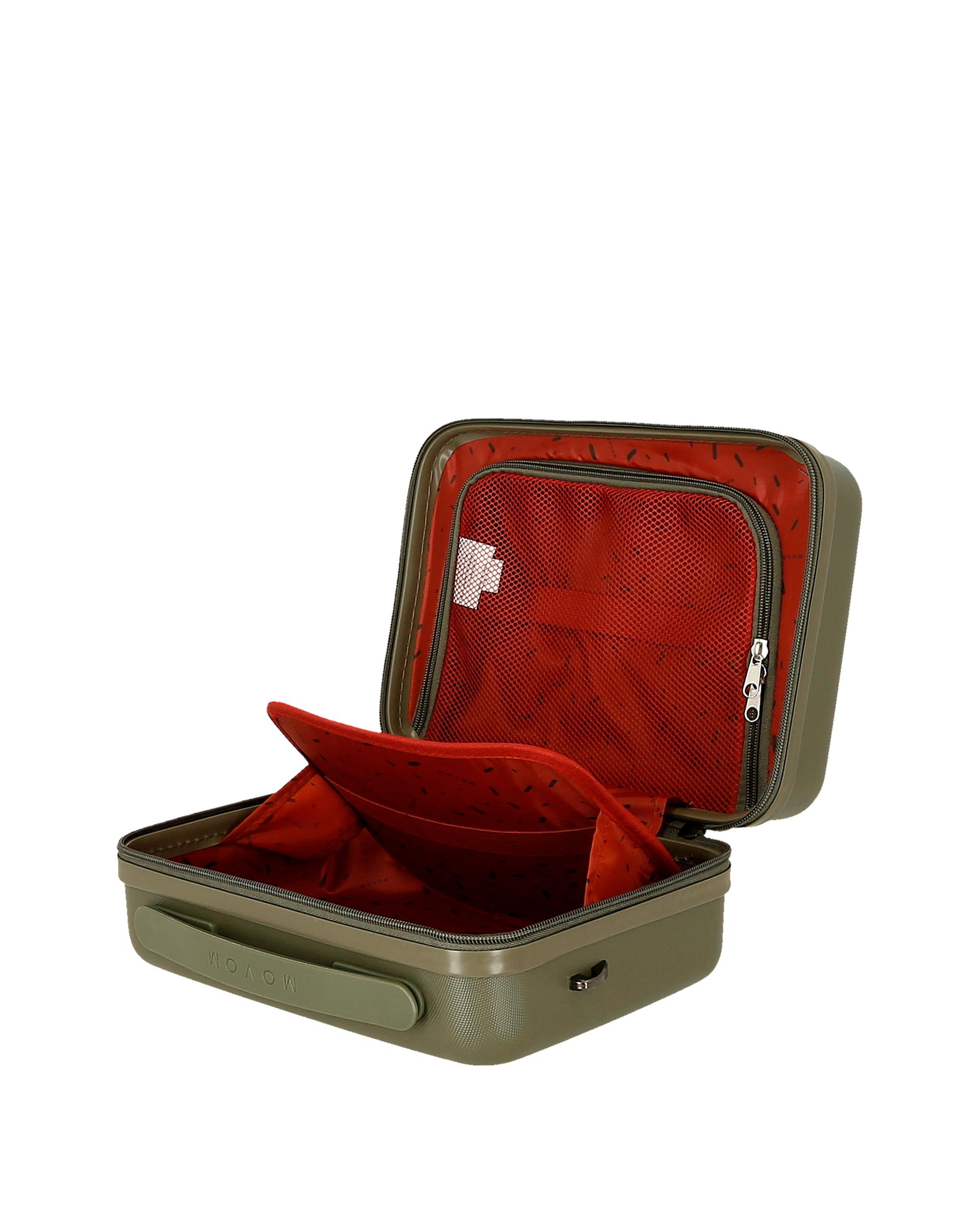 Imagen 6 de Neceser abs adaptable movom wood abs con capacidad de 9,1l marino - Verde Verde