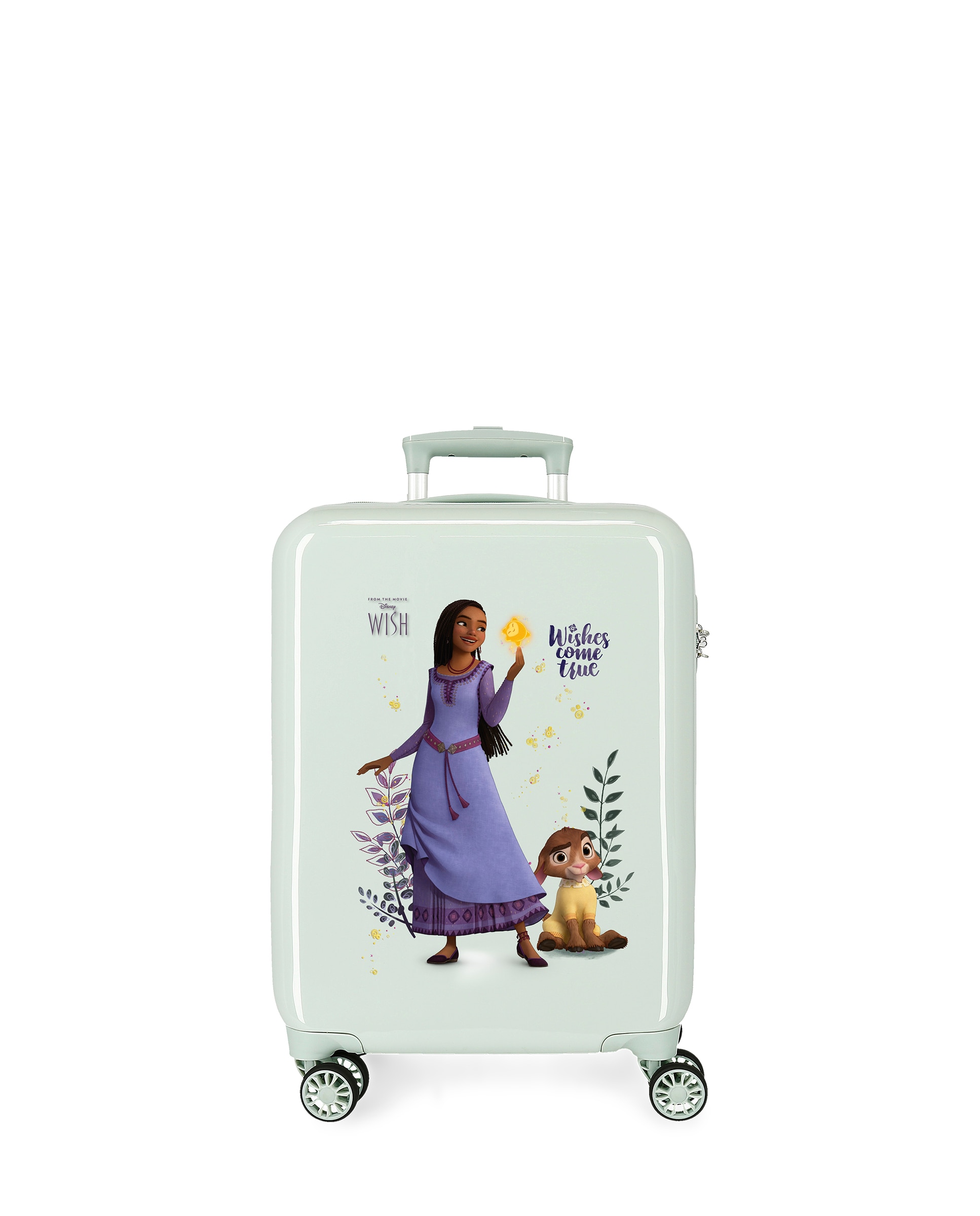 Maleta de cabina Wishes come true con capacidad de 34L - Disney - Verde Verde-1