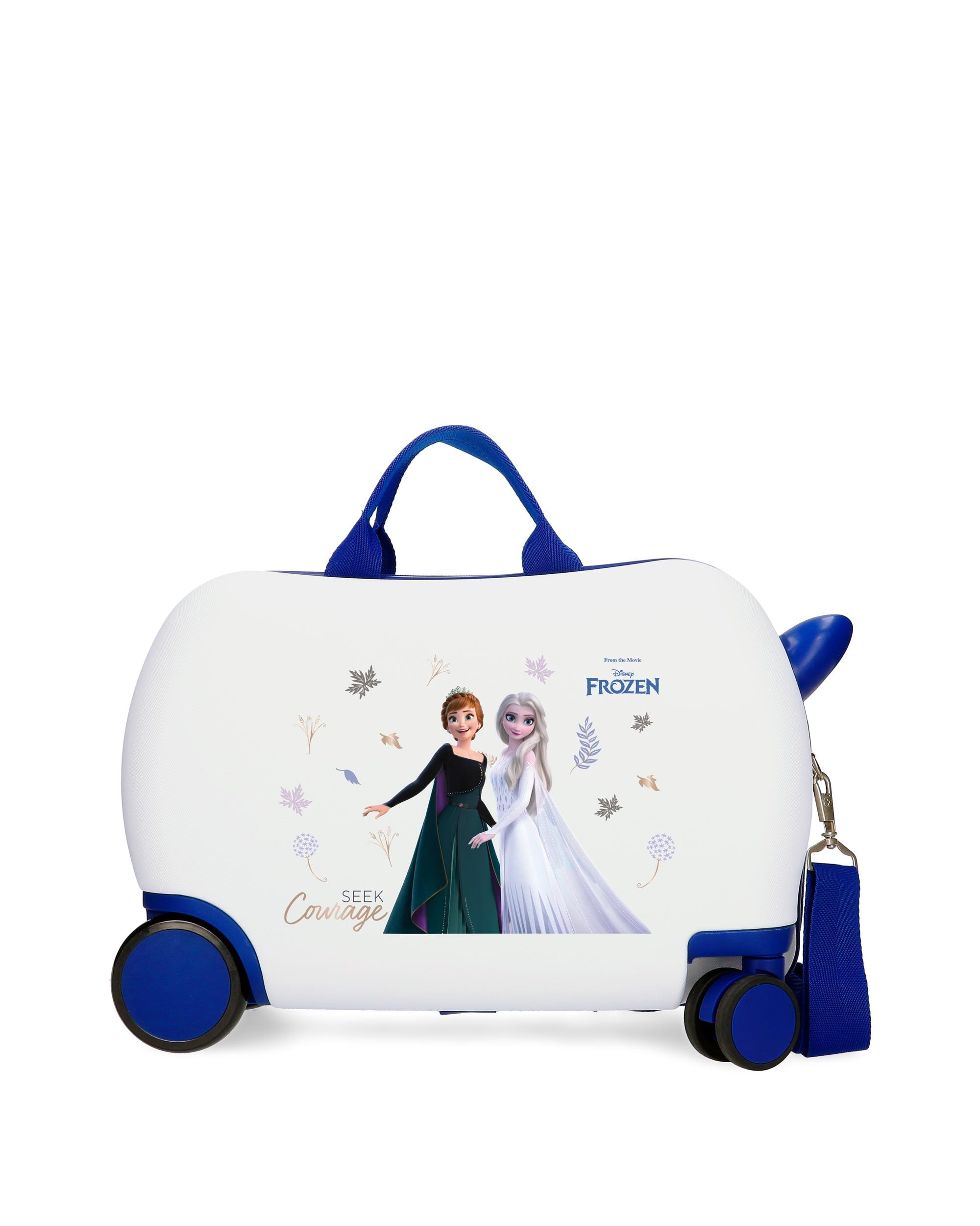 Disney - Maleta infantil 2 ruedas multidireccionales Seek courage con capacidad de 24L.