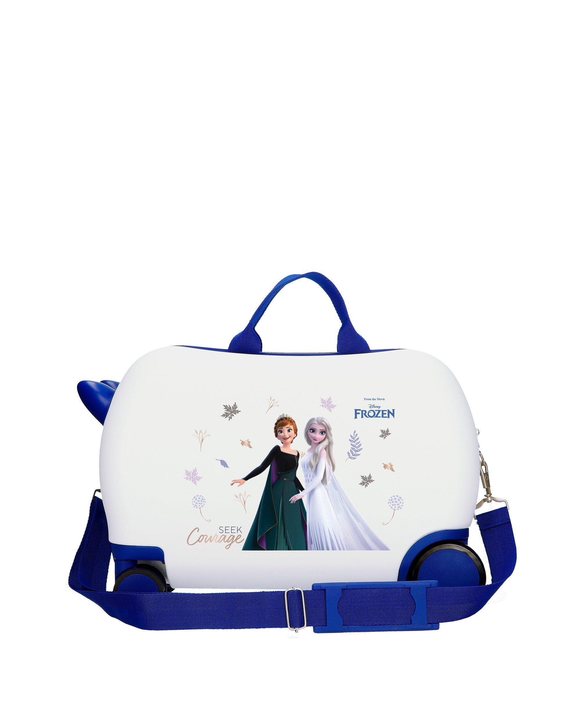 Maleta infantil 2 ruedas multidireccionales seek courage con capacidad de 24l en - Disney - Blanco Blanco-3