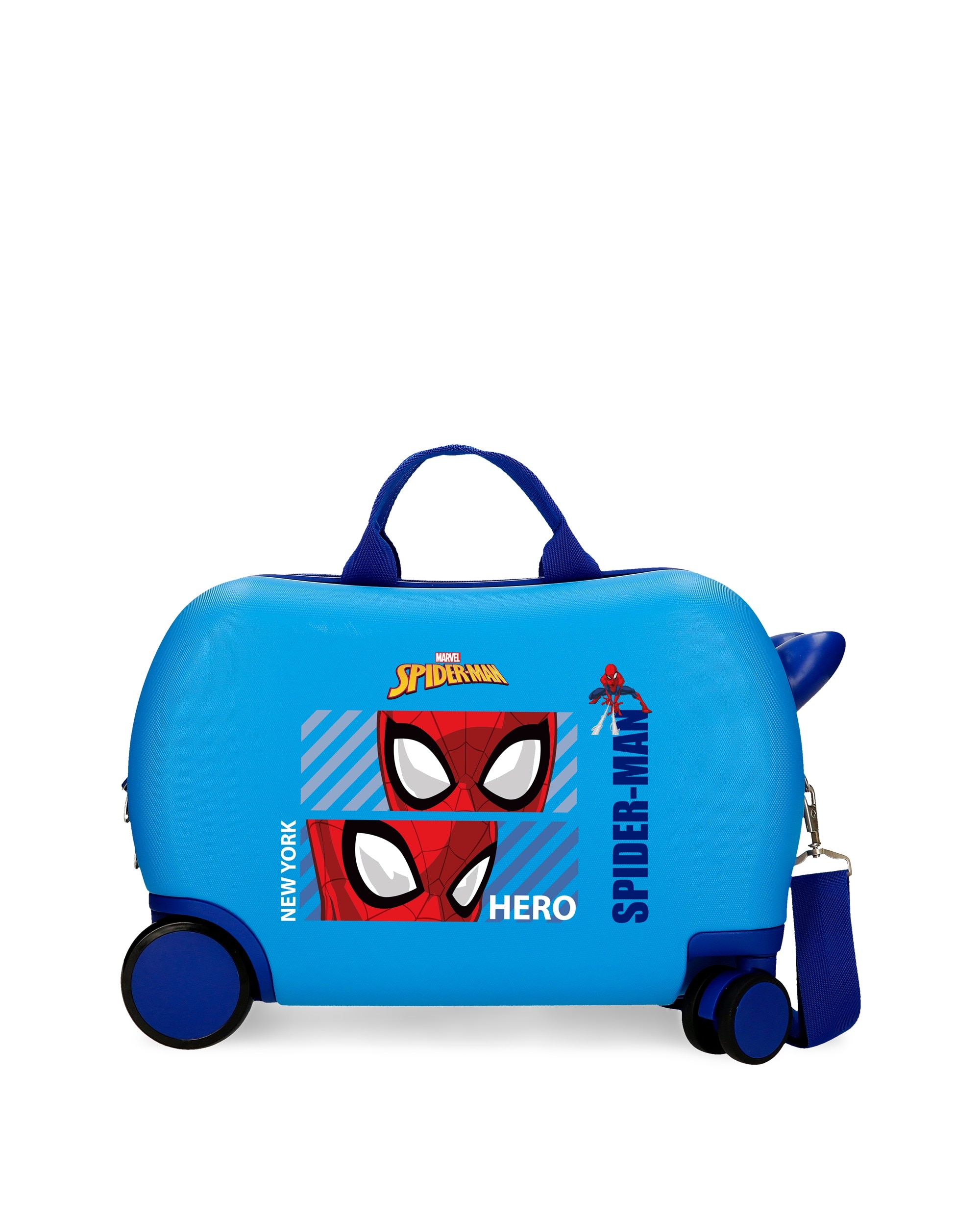 Imagen 1 de Maleta infantil 2 ruedas multidireccionales hero con capacidad de 24l en azul Azul