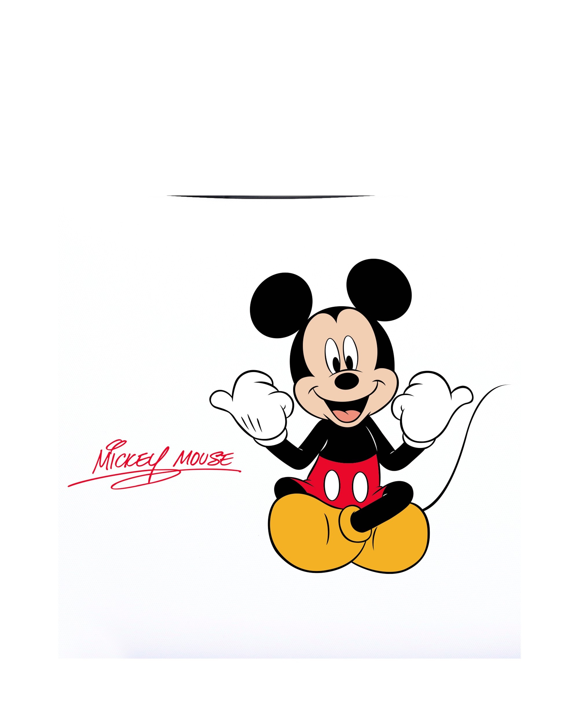 Mala Infantil 2 Rodas Multidirecionais Mickey Cheerful com Capacidade de 24l Branco-6