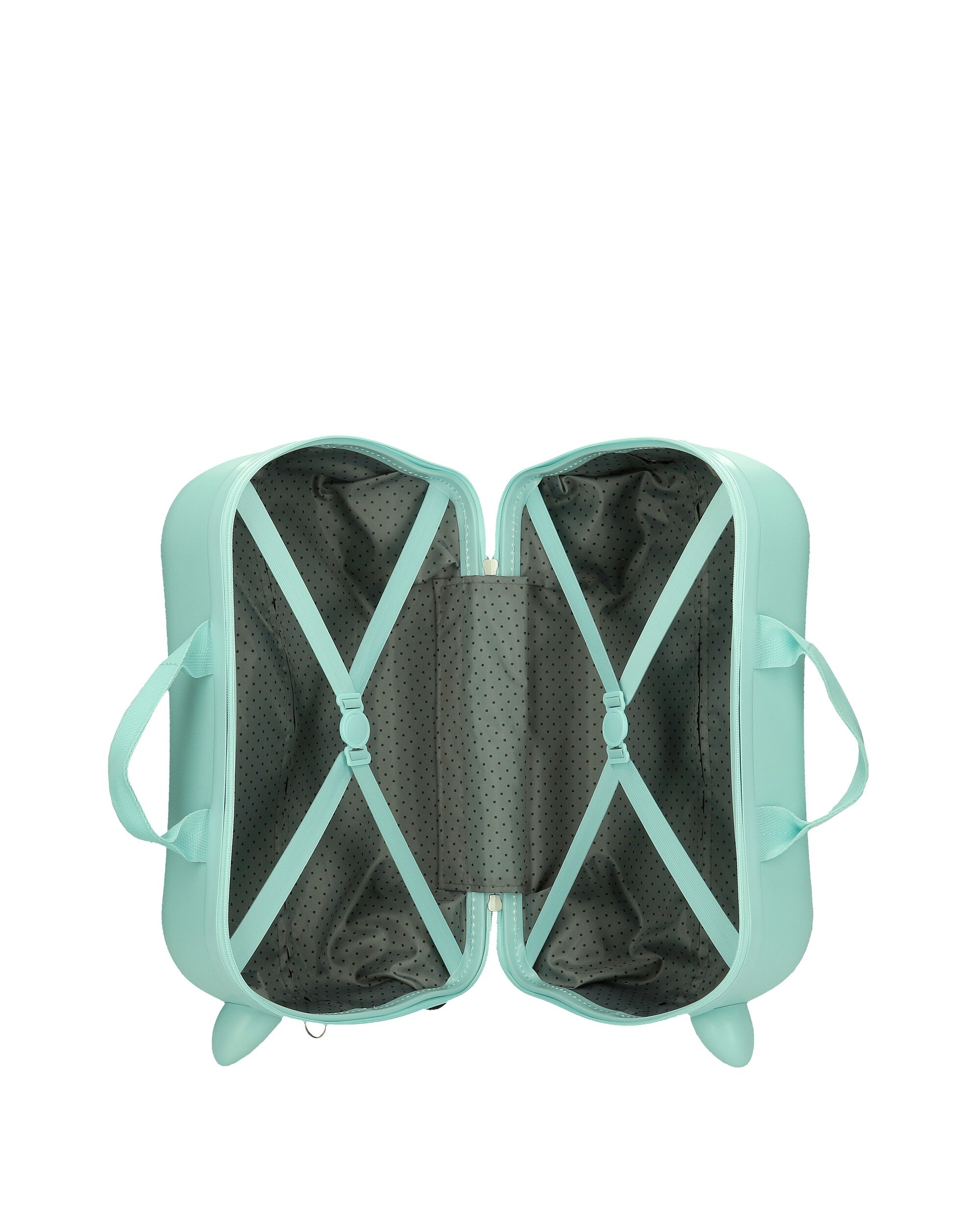 Mala Infantil 2 Rodas Multidirecionais Dumbo Fly com Capacidade de 24l Turquesa-5