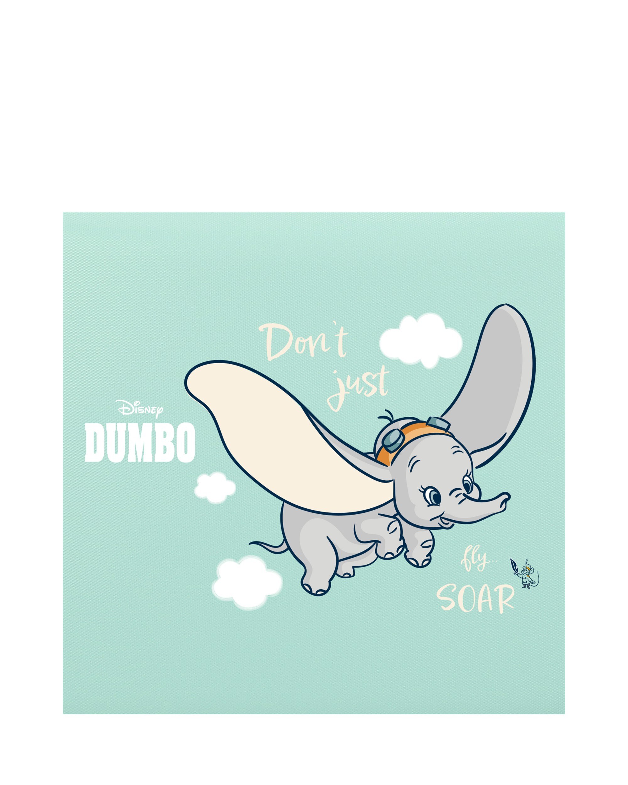 Mala Infantil 2 Rodas Multidirecionais Dumbo Fly com Capacidade de 24l Turquesa-6