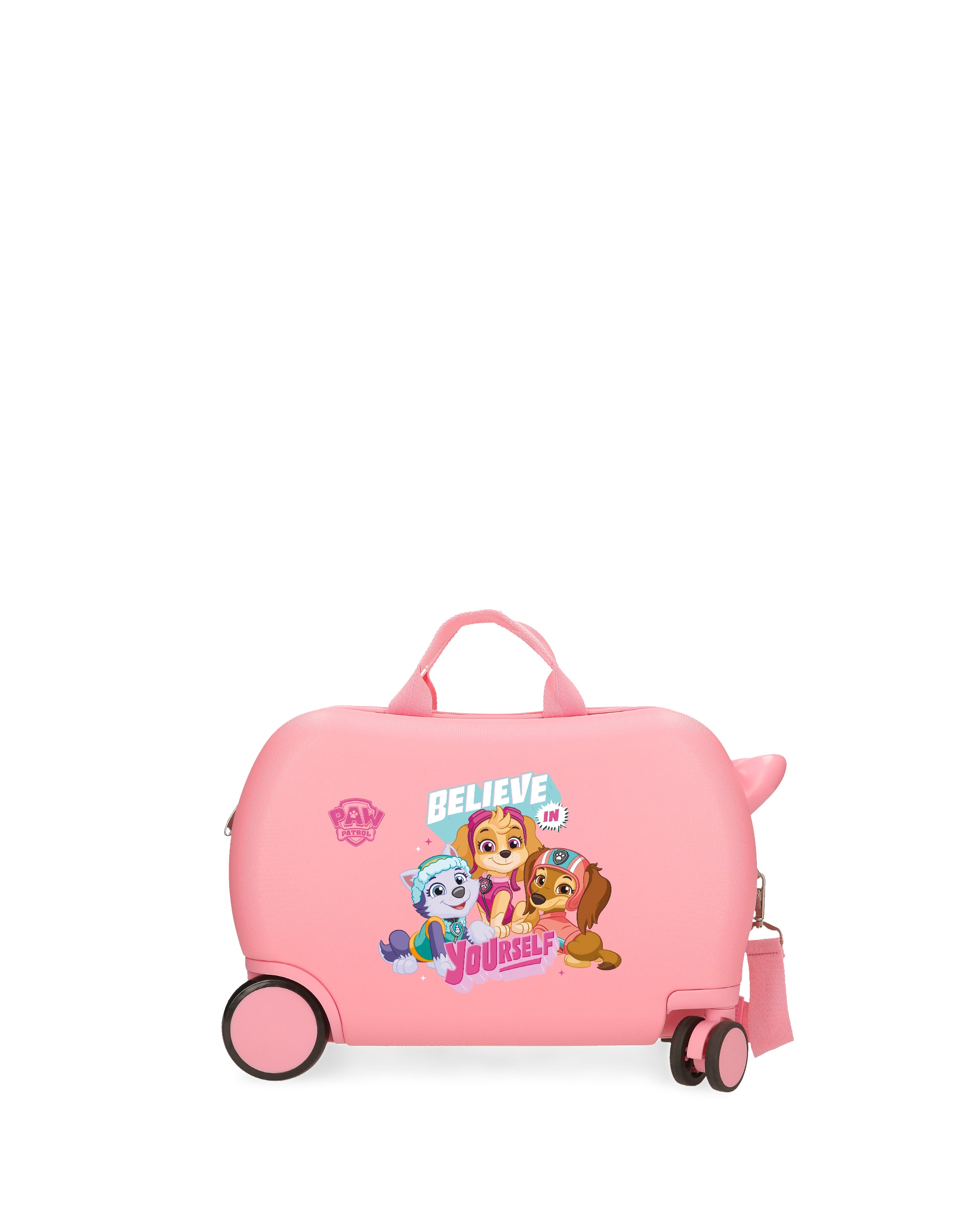 Imagen 0 de Maleta infantil 2 ruedas multidireccionales Paw Patrol Believe in yourself con capacidad de 24L rosa Rosa