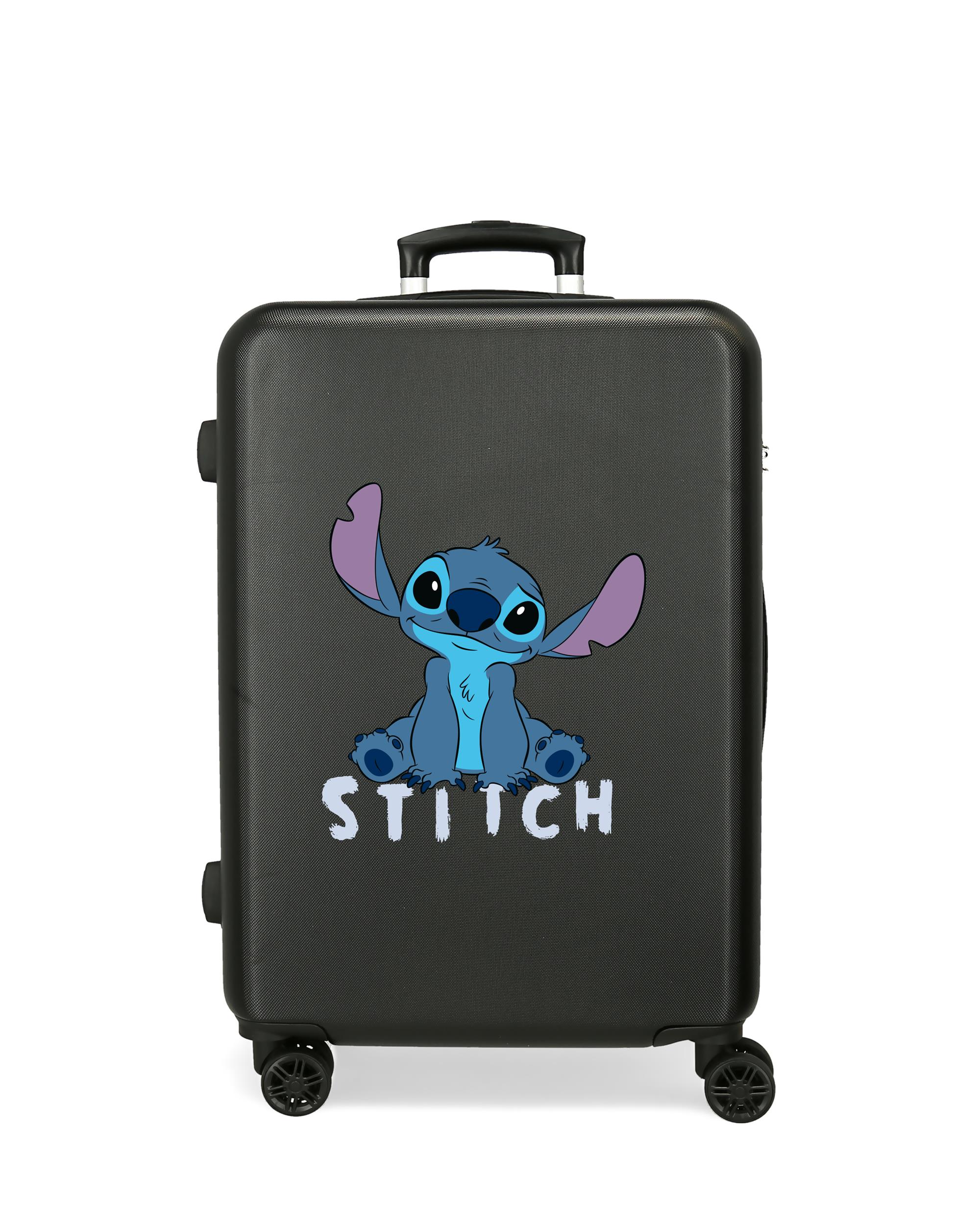 Imagen 1 de Maleta mediana stitch cute con capacidad de 56l en - Disney - Negro Negro