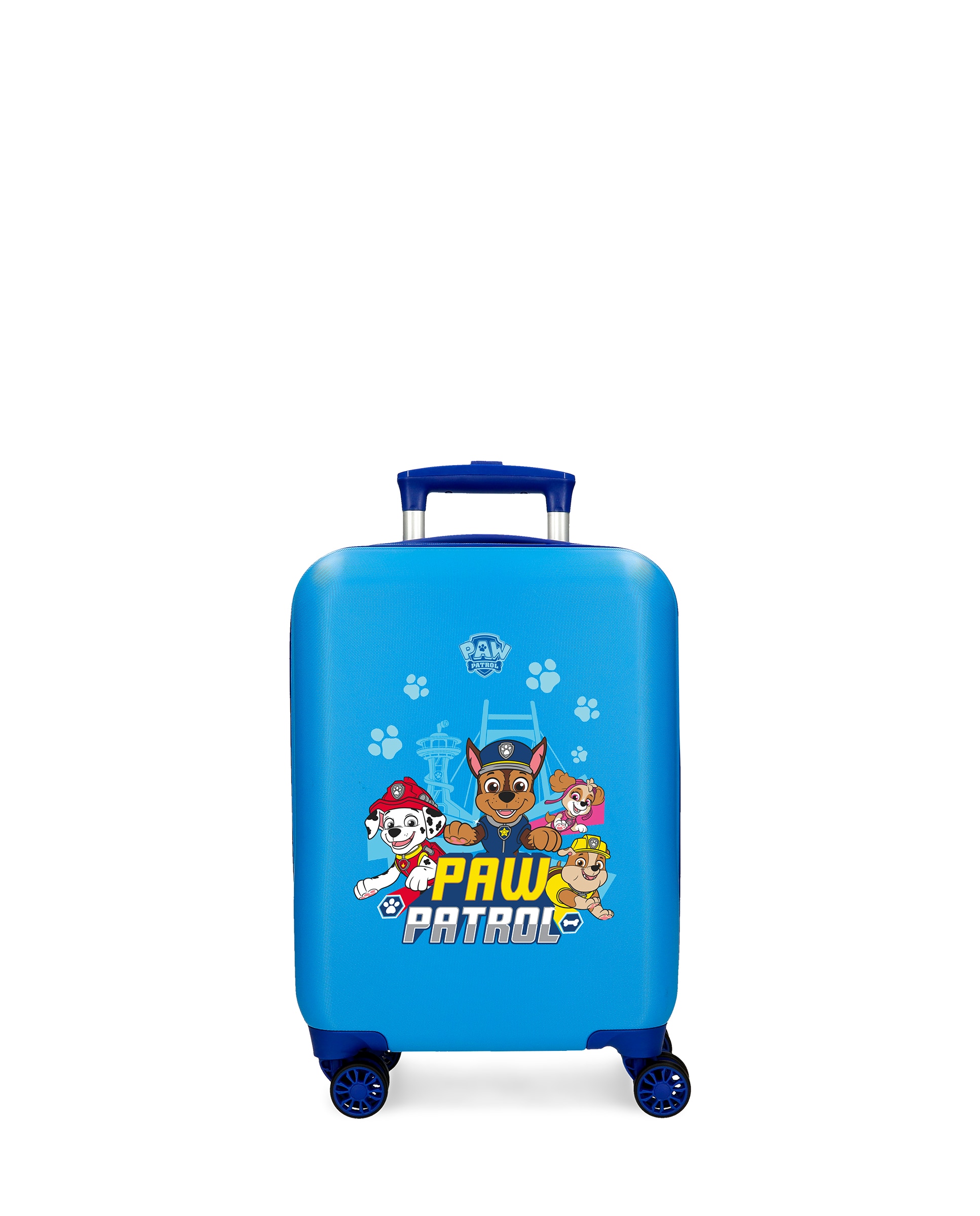 Imagen 0 de Maleta de cabina Paw Patrol Always heroic Rígida con capacidad de 28L Azul