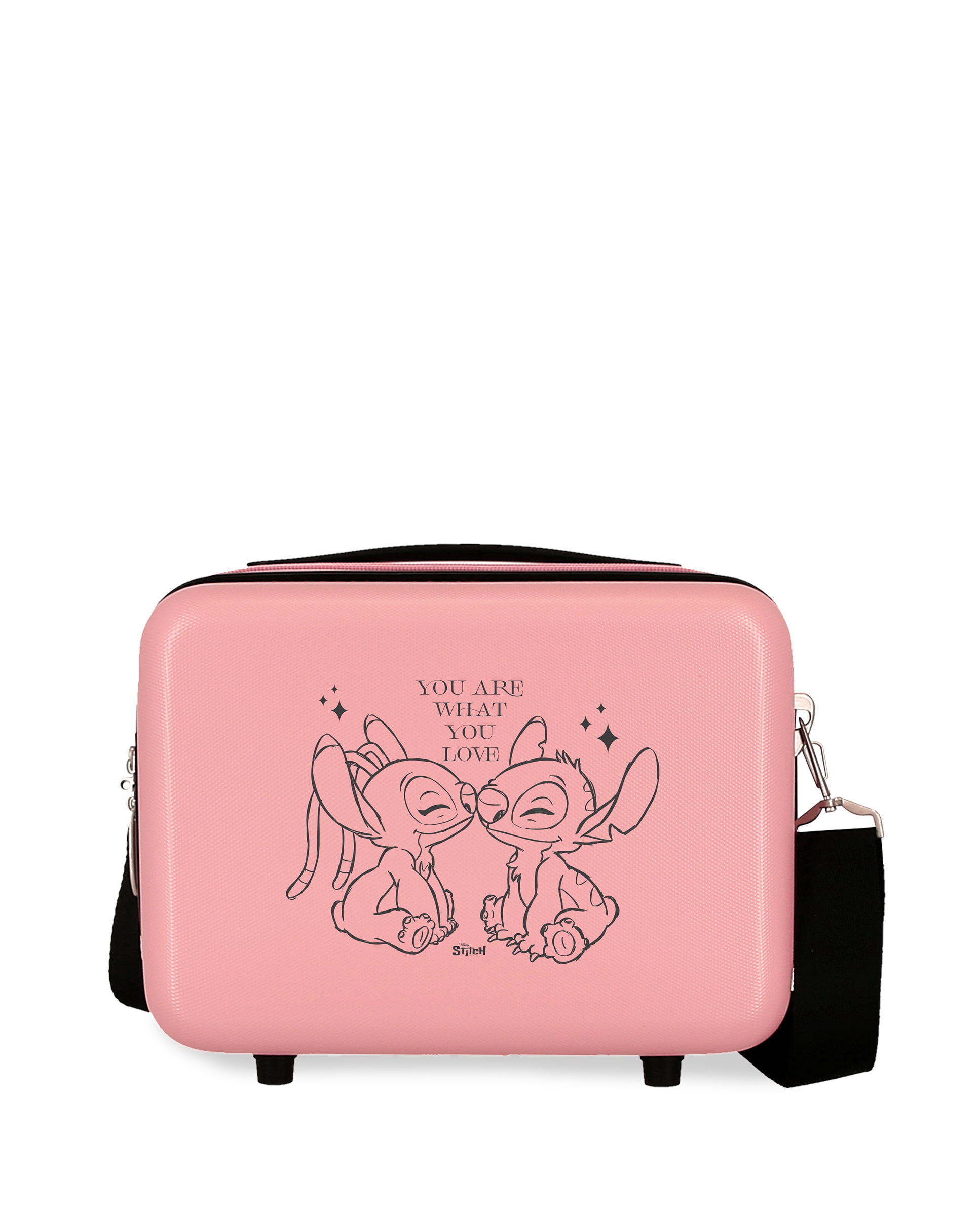 Necessaire em Abs Stitch You Love com Capacidade de 9l Rosa-1