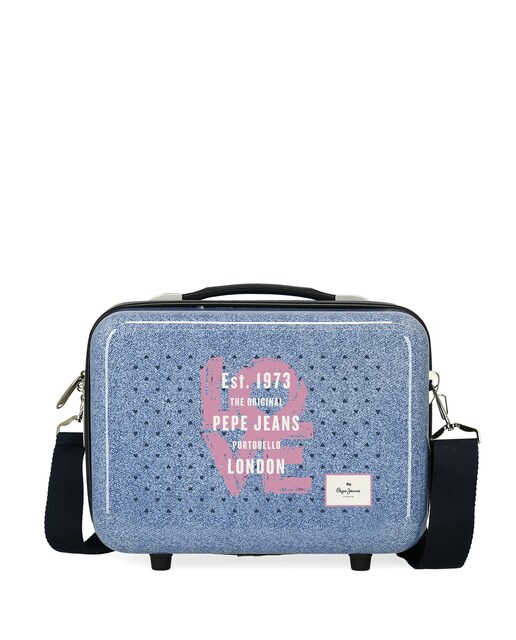 Imagen 0 de Neceser ABS Noni  denim adaptable con capacidad de 9L