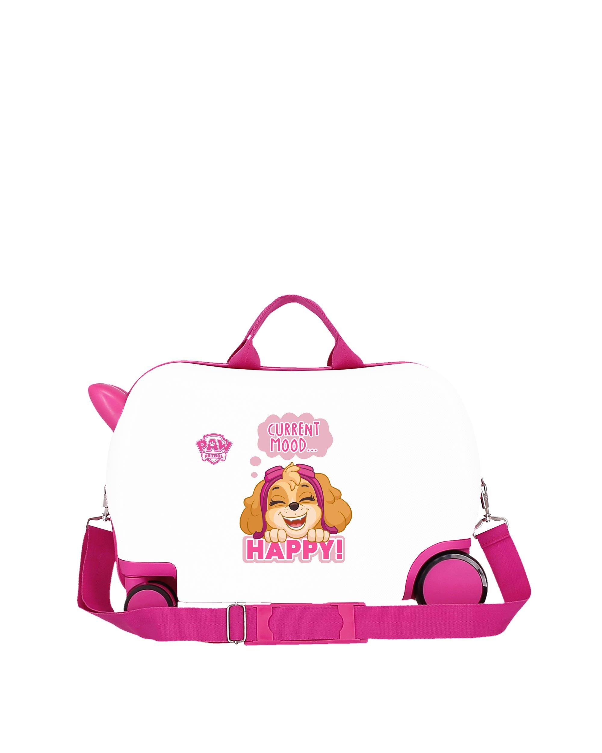 Imagen 3 de Maleta infantil 2 ruedas multidireccionales playful con capacidad de 24l - Personajes - Blanco Blanco