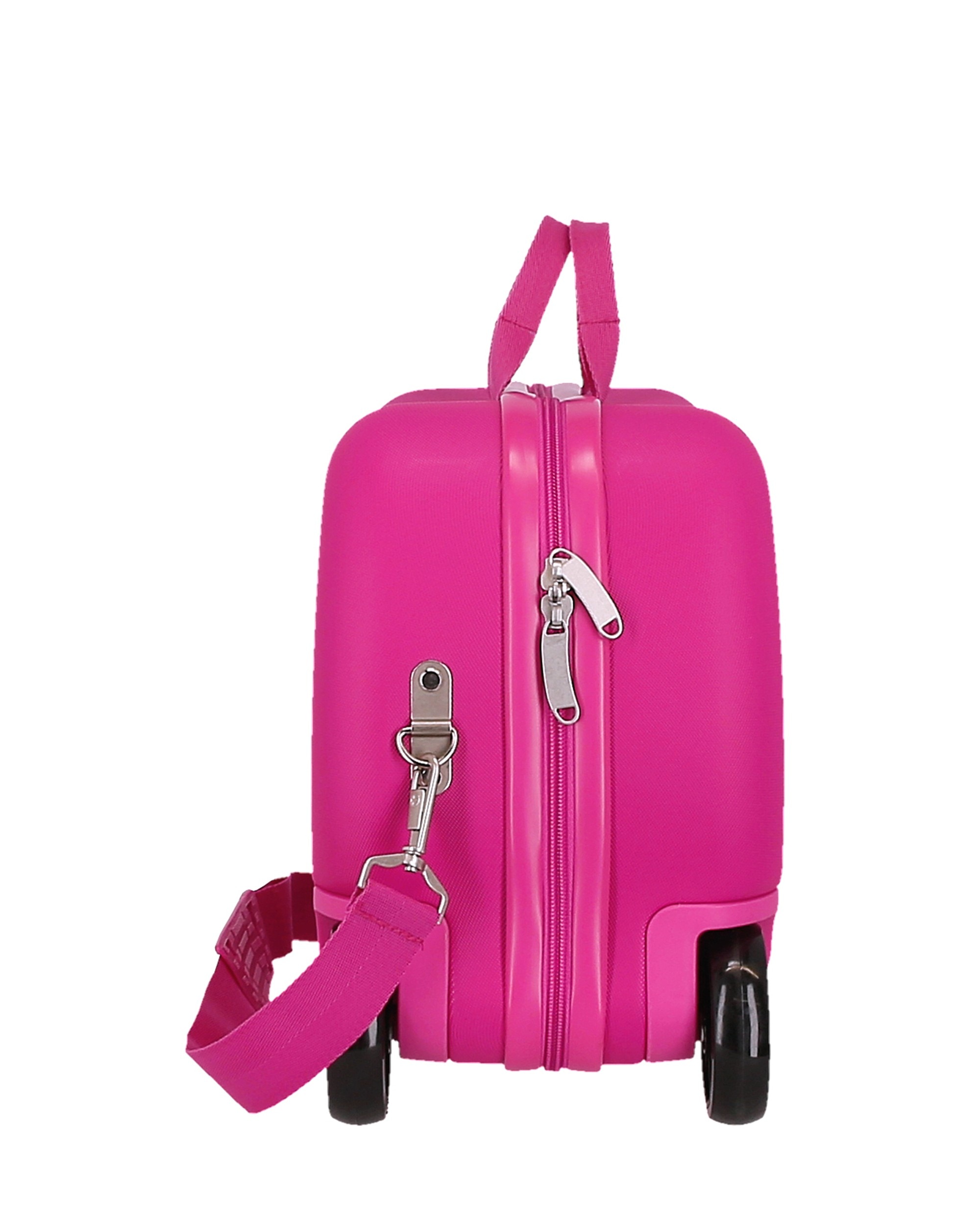 Mala Infantil 2 Rodas Multidirecionais Minnie Around The World com Capacidade de 24l Fúcsia-2