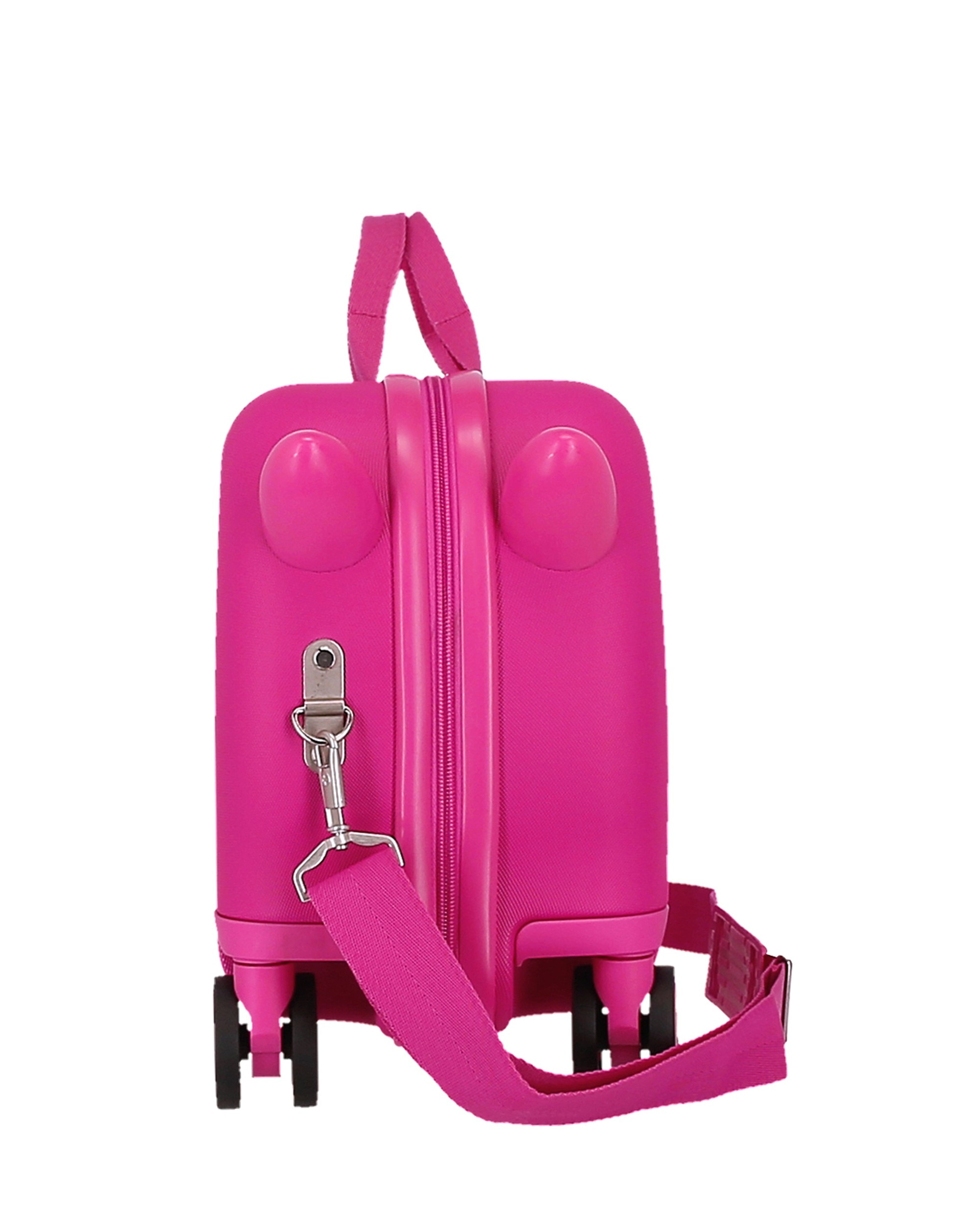 Mala Infantil 2 Rodas Multidirecionais Minnie Around The World com Capacidade de 24l Fúcsia-4