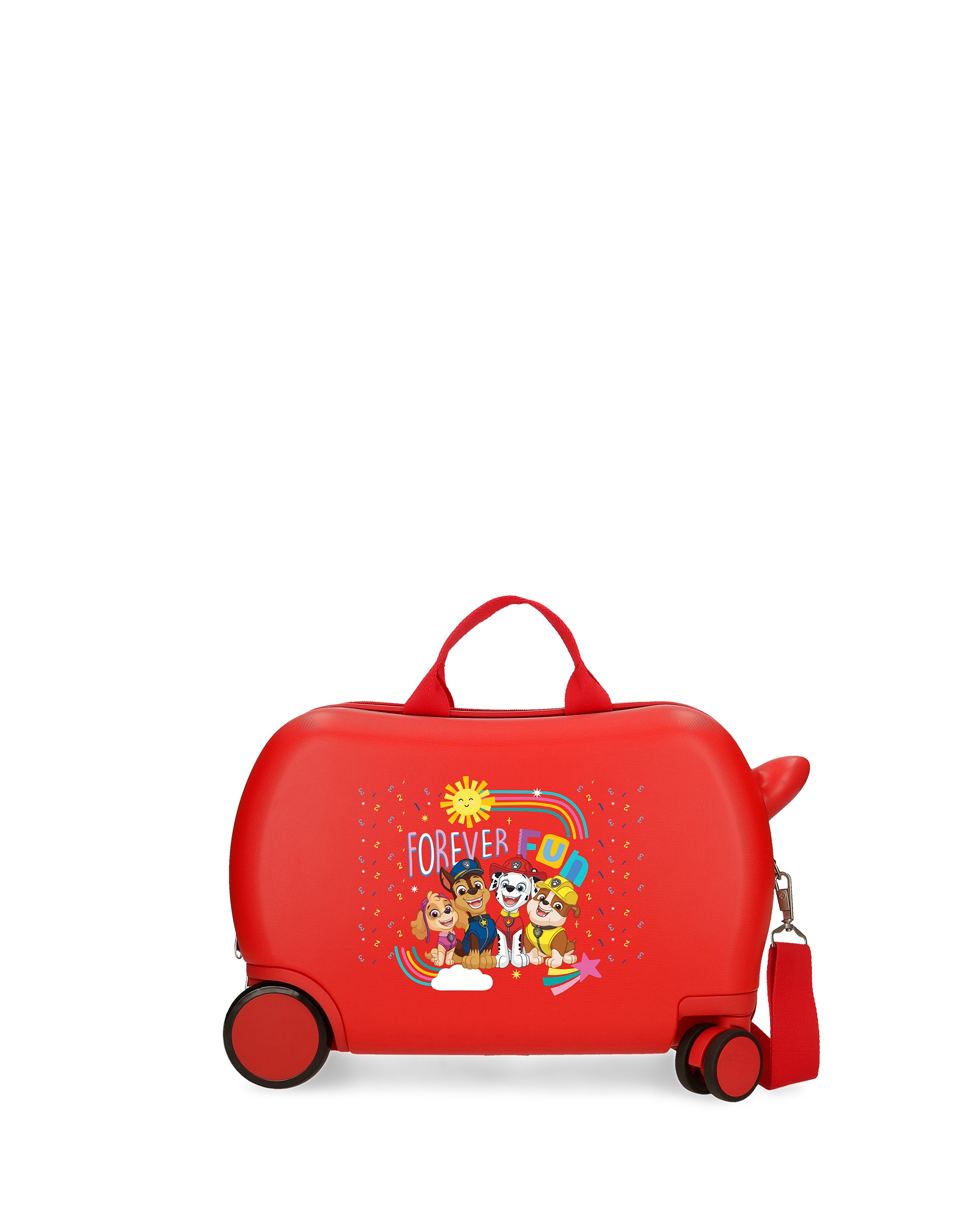 Imagen 0 de Maleta infantil 2 ruedas multidireccionales Paw Patrol Forever fun con capacidad de 24L Rojo