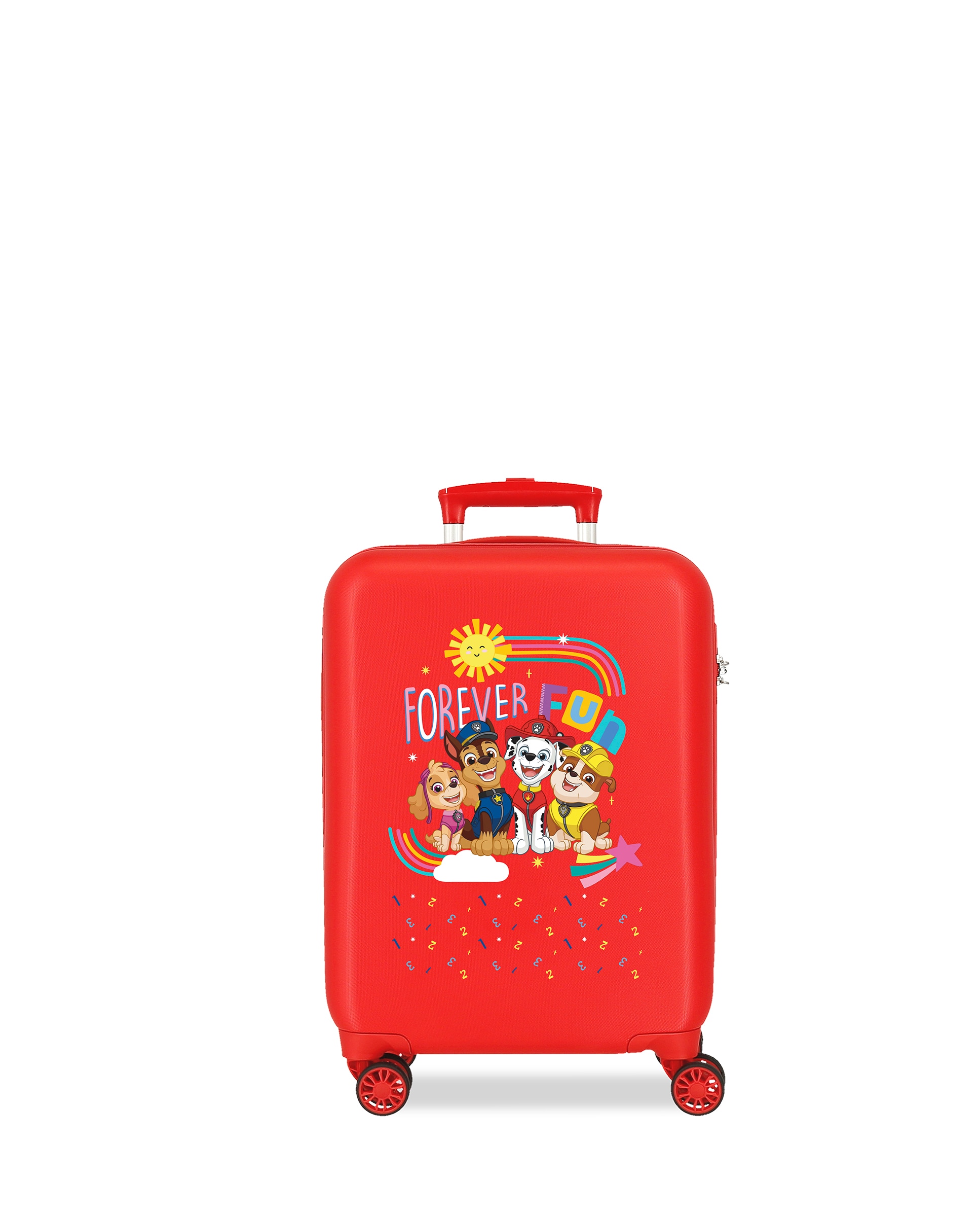 Imagen 0 de Maleta de cabina Paw Patrol Forever fun con capacidad de 28L Rojo