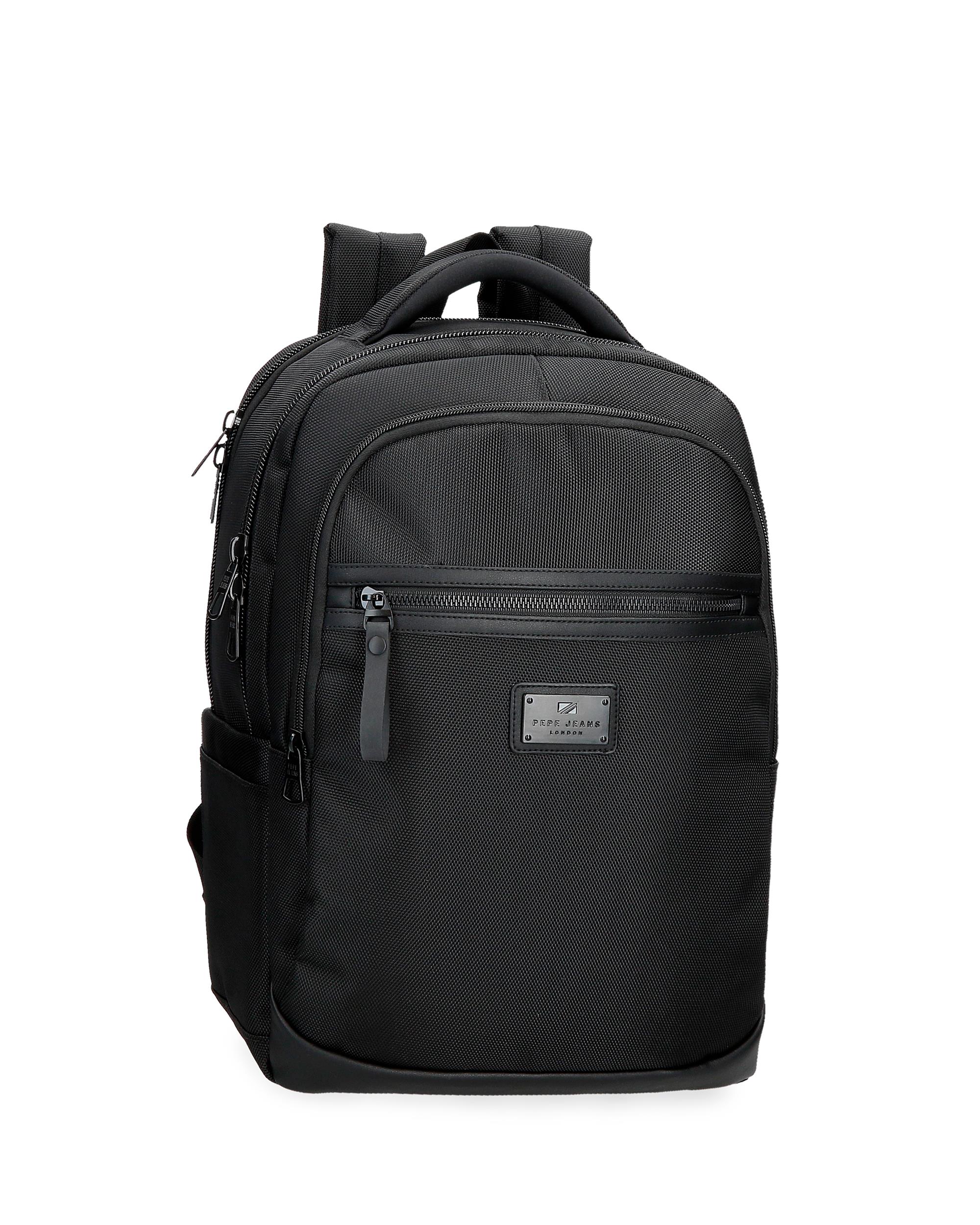 Pepe Jeans - Mochila 15,6" pepe jeans blackmore dos compartimentos adaptable.