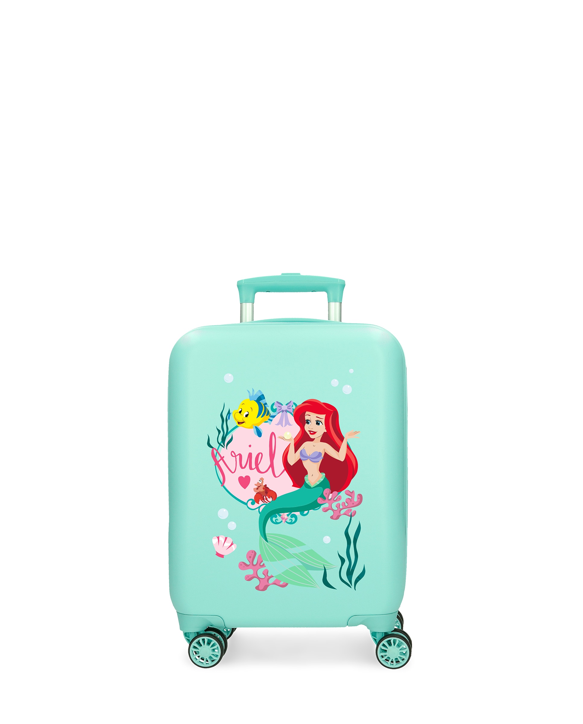 Maleta de cabina Ariel Princess celebration con capacidad de 28L - Disney - Turquesa Turquesa-1