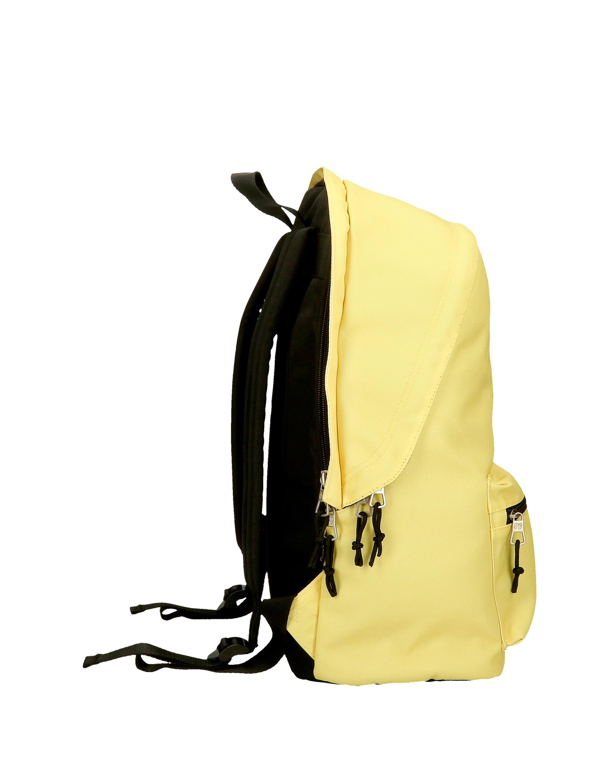 Imagen 2 de Mochila portaordenador Pepe Jeans Aris Colorful 2 compartimentos + estuche en amarillo claro Amarillo