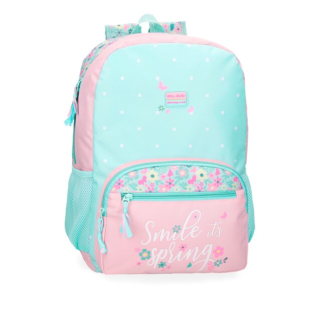 Imagen 0 de Mochila Roll Road Spring dream 42 cm con bolsillos laterales