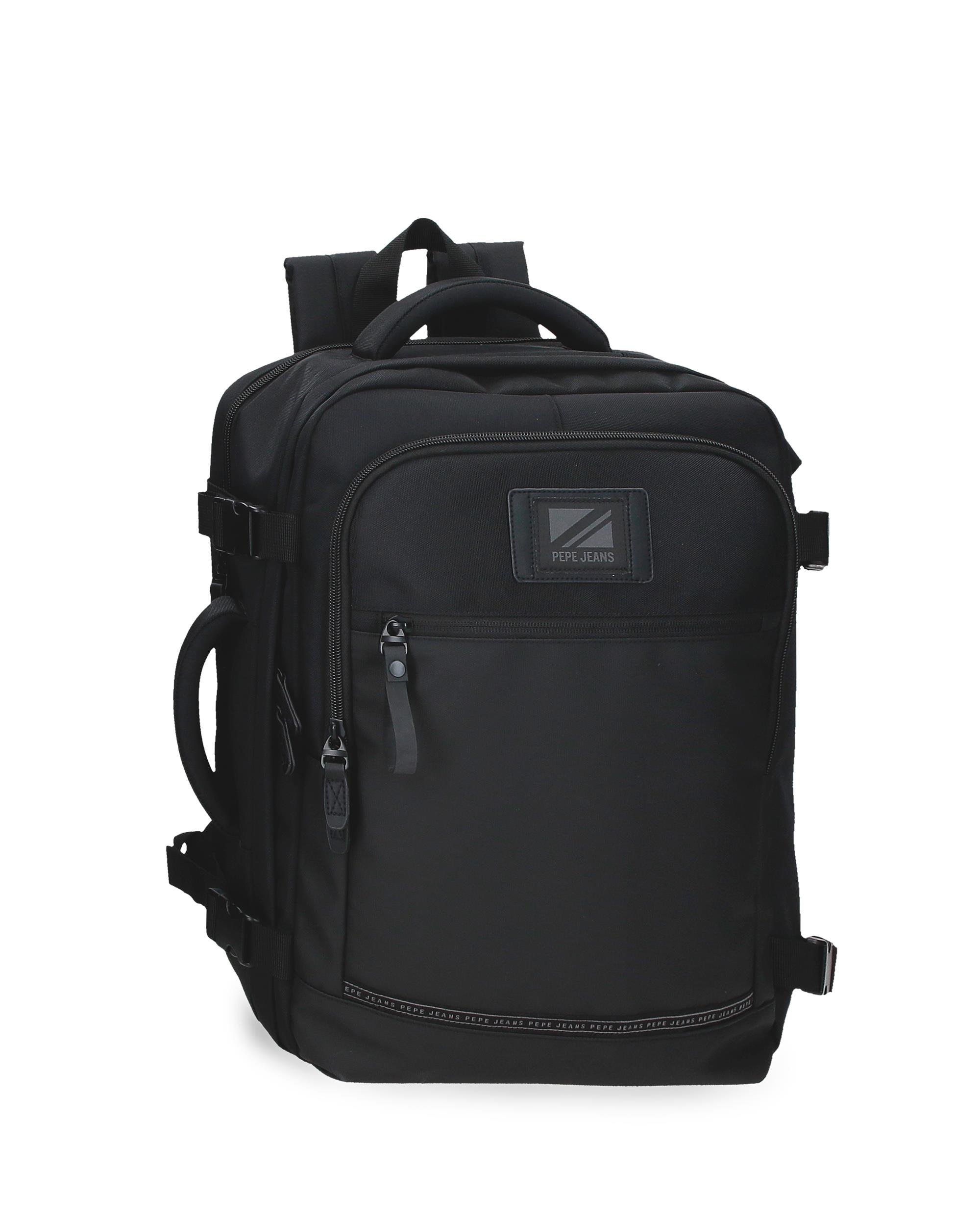 Pepe Jeans - Mochila 15,6" stratford con dos compartimentos y adaptable a trolley.