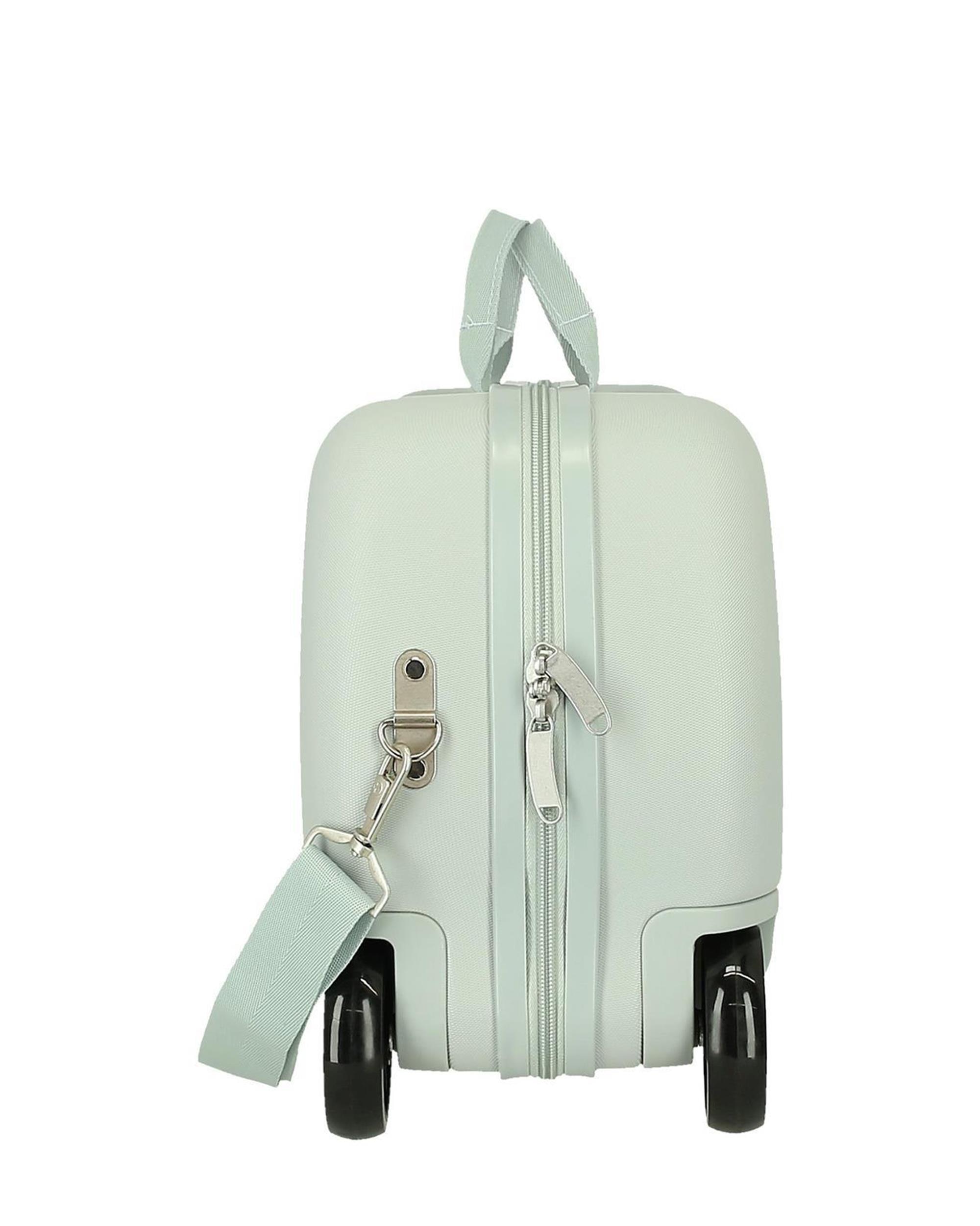 Maleta infantil 2 ruedas multidireccionales whinnieh the pooh rígida con capacidad de 24l - Disney - Verde Verde-2