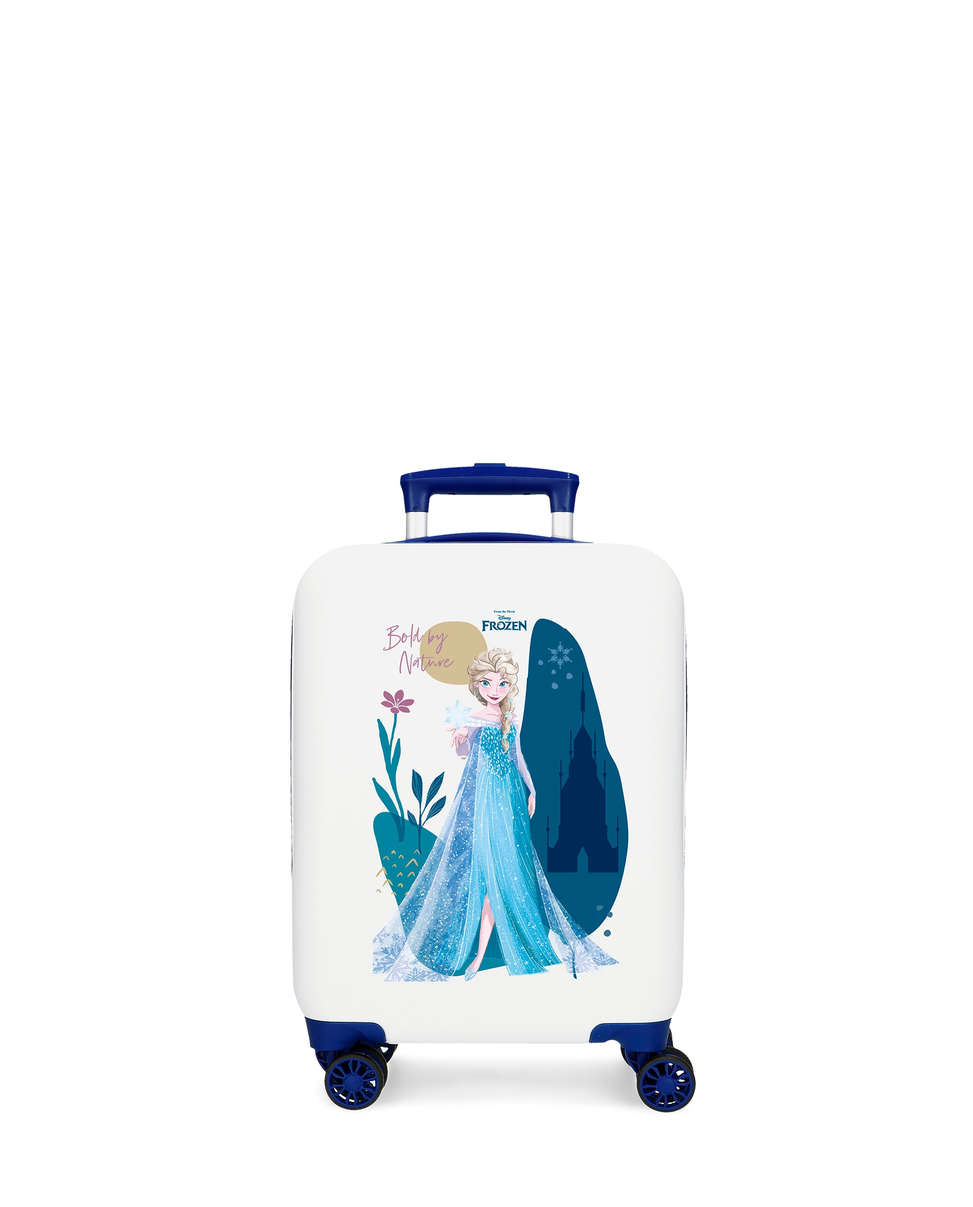 Imagen 0 de Maleta de cabina Frozen Nature Is Magical con capacidad de 33L Blanco