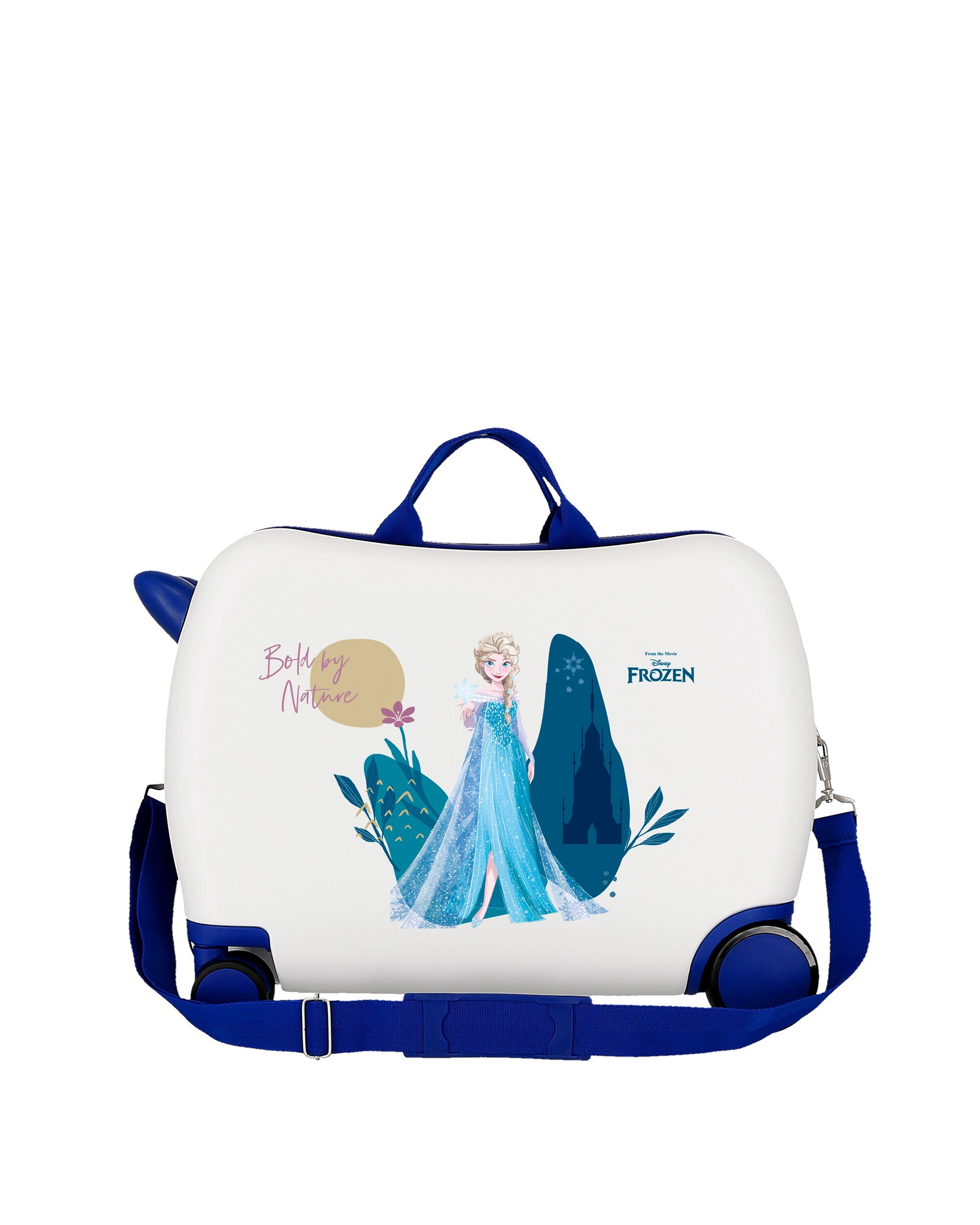 Maleta infantil nature is magical con ruedas multidireccionales rígida con capacidad de 34l - Disney - Blanco Blanco-3