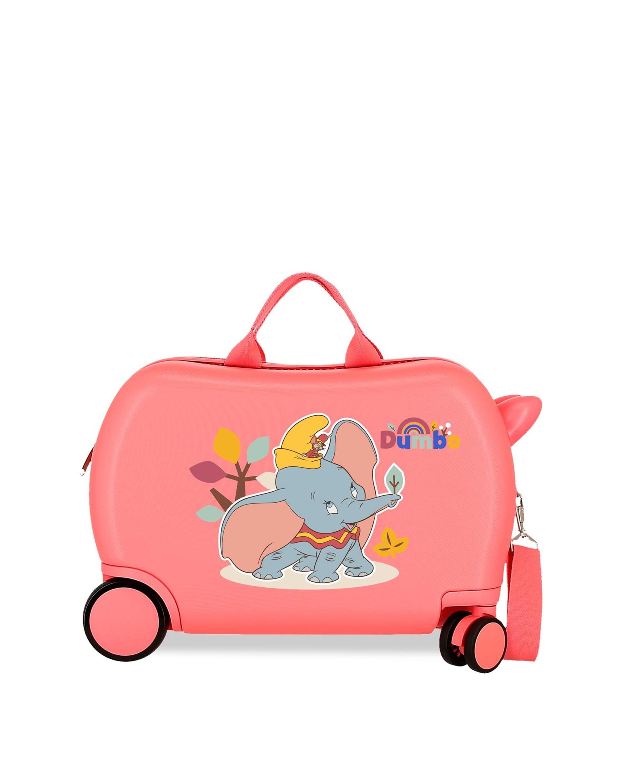 Disney - Maleta de cabina Dumbo rígida con capacidad de 33L.