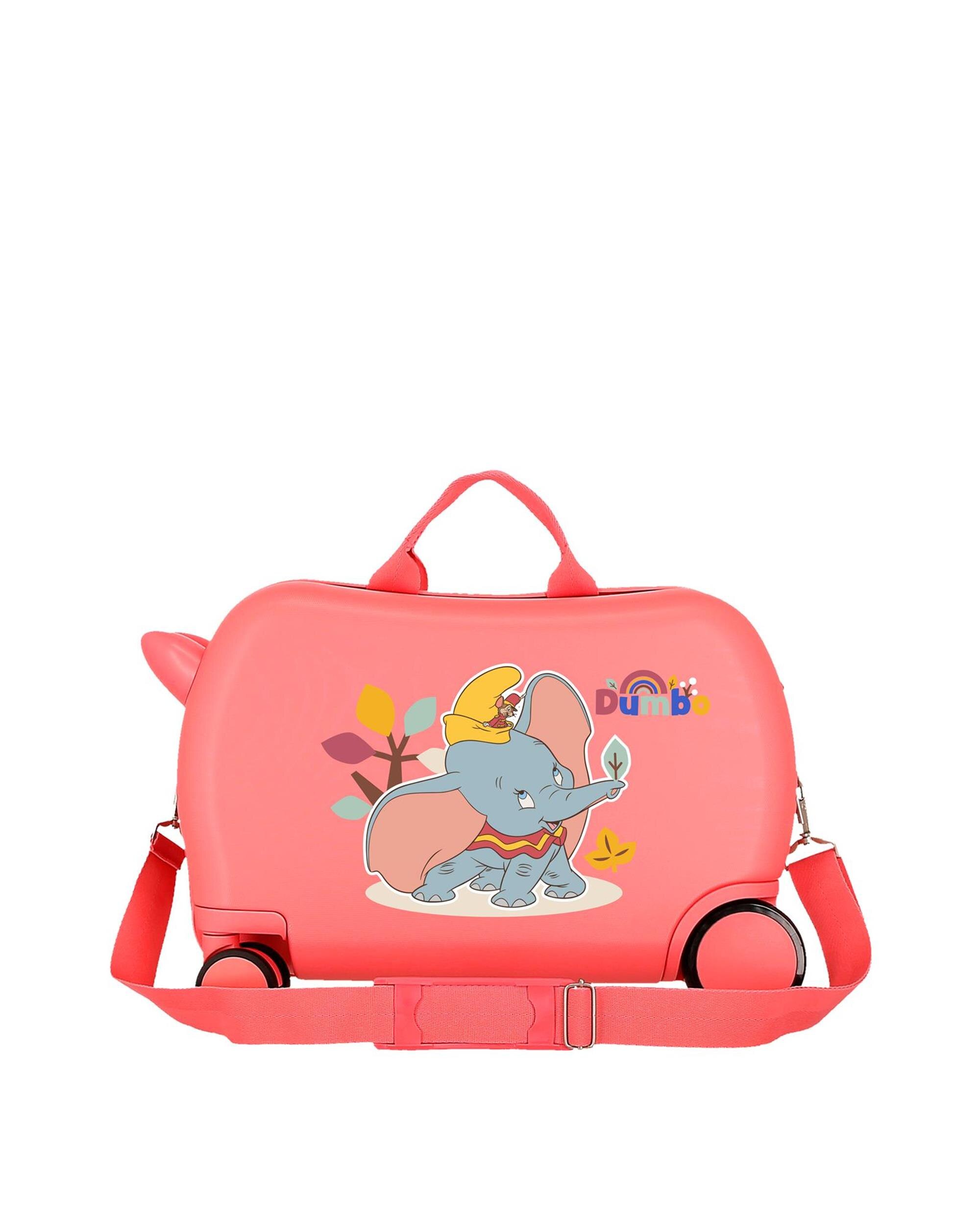 Maleta infantil 2 ruedas multidireccionales el rey león before the bloom rígida con capacidad de 24l - Disney - Rosa Rosa-3