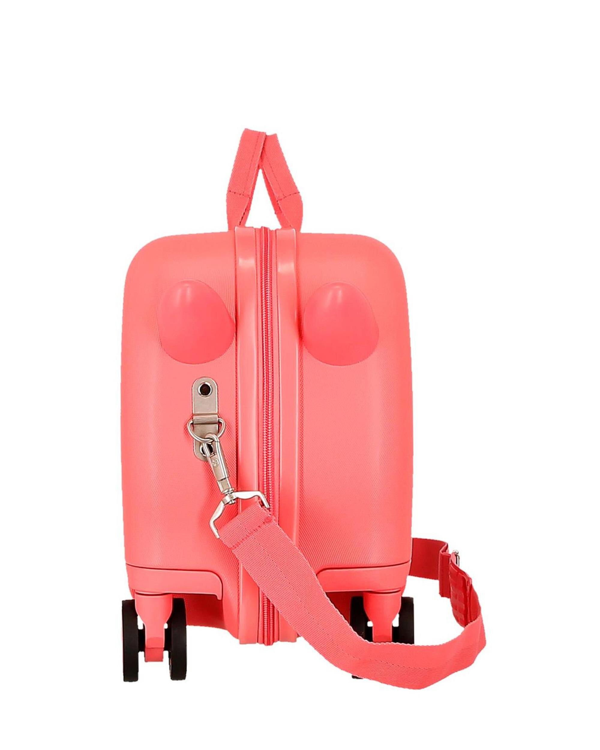 Maleta infantil 2 ruedas multidireccionales el rey león before the bloom rígida con capacidad de 24l - Disney - Rosa Rosa-4