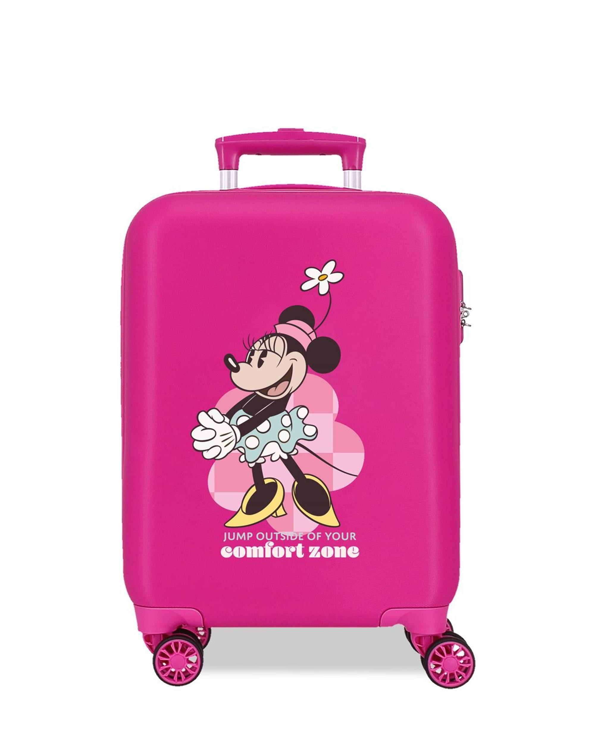 Disney - Neceser en abs mickey &amp; minnie adaptable con capacidad de 9l.