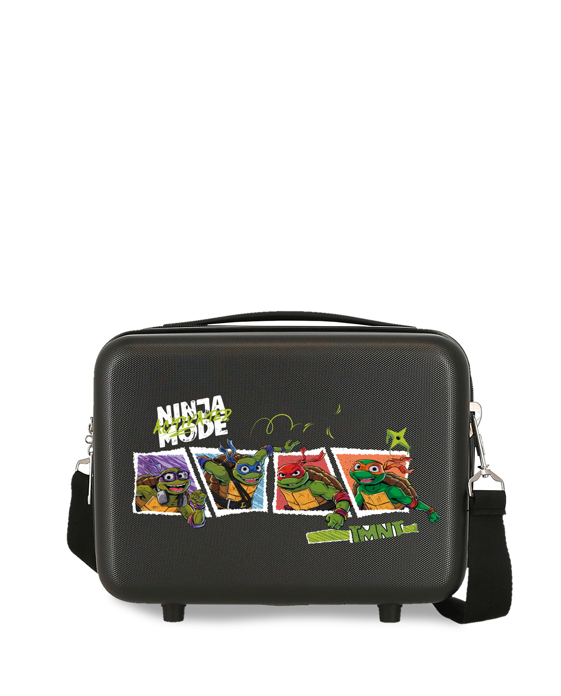 Imagen 0 de Neceser ABS Tortugas Ninja 9L en Negro Negro