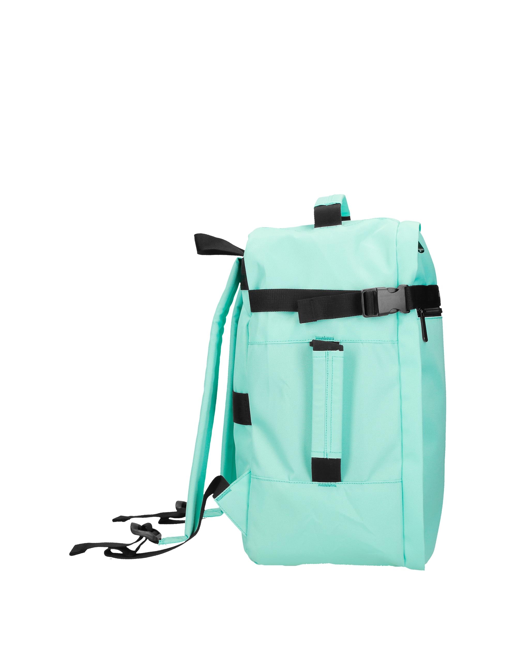 Mochila de viaje cabina 40 cm movom foster con capacidad de 24l negro - Azul Azul-2