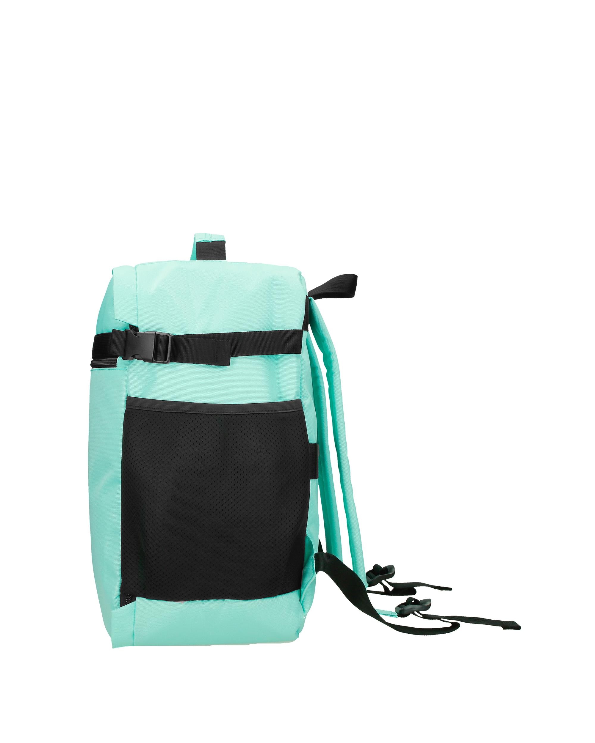 Mochila de viaje cabina 40 cm movom foster con capacidad de 24l negro - Azul Azul-4