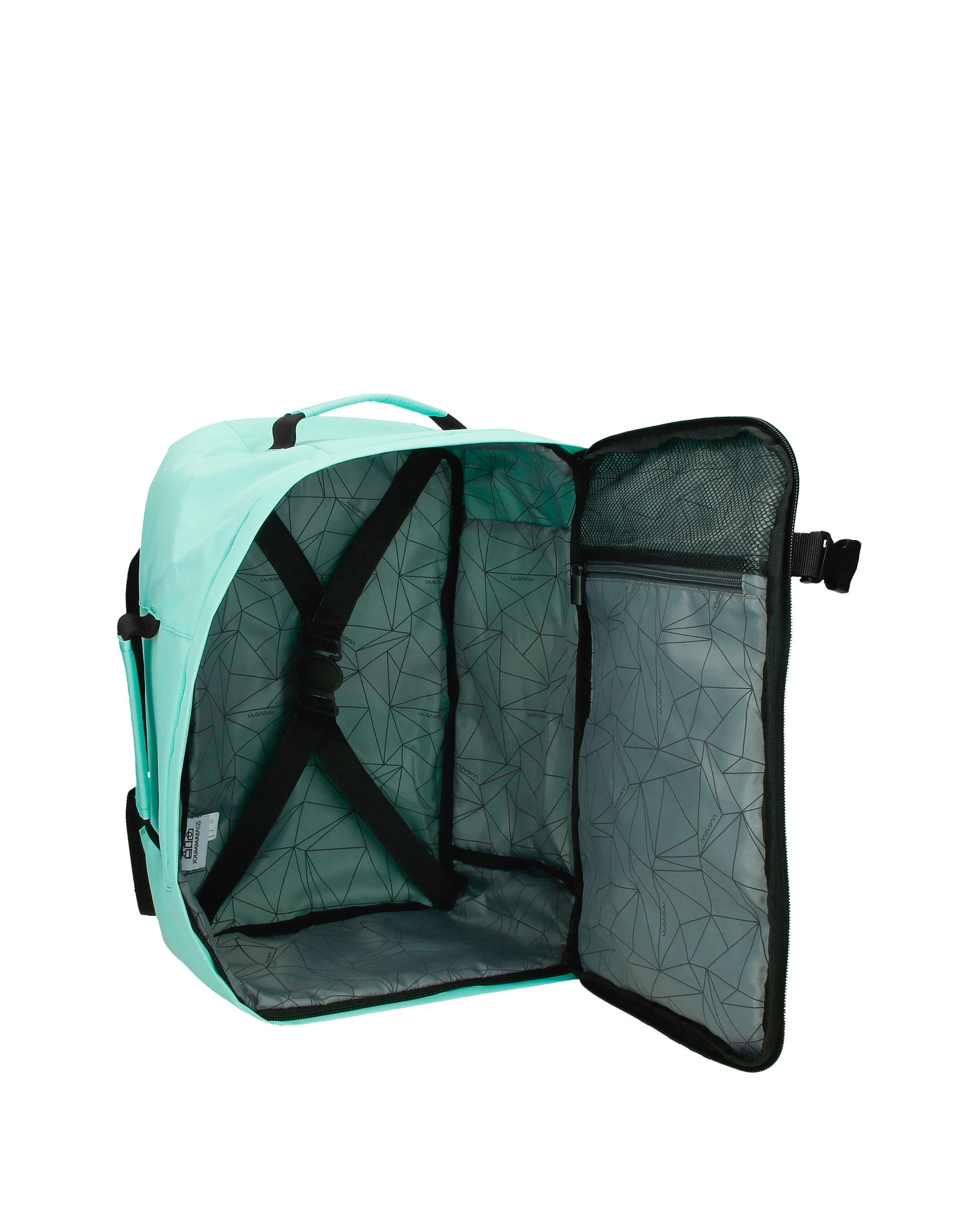 Mochila de viaje cabina 40 cm movom foster con capacidad de 24l negro - Azul Azul-5