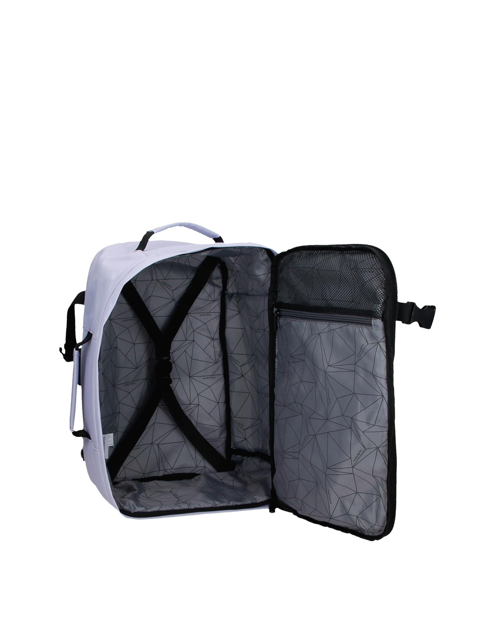 Mochila de viaje cabina 40 cm movom foster con capacidad de 24l negro - Morado Morado-5
