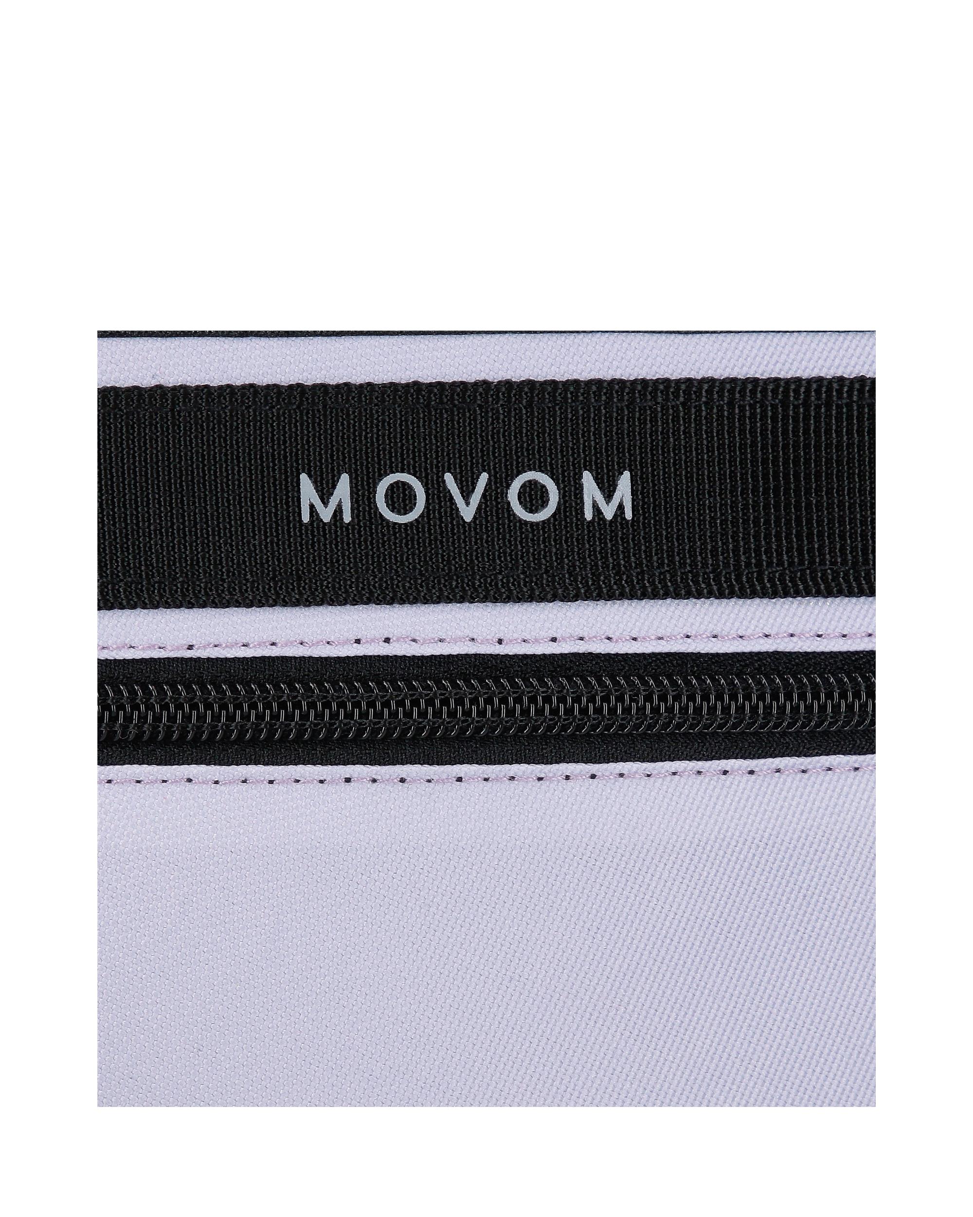 Mochila de viaje cabina 40 cm movom foster con capacidad de 24l negro - Morado Morado-6