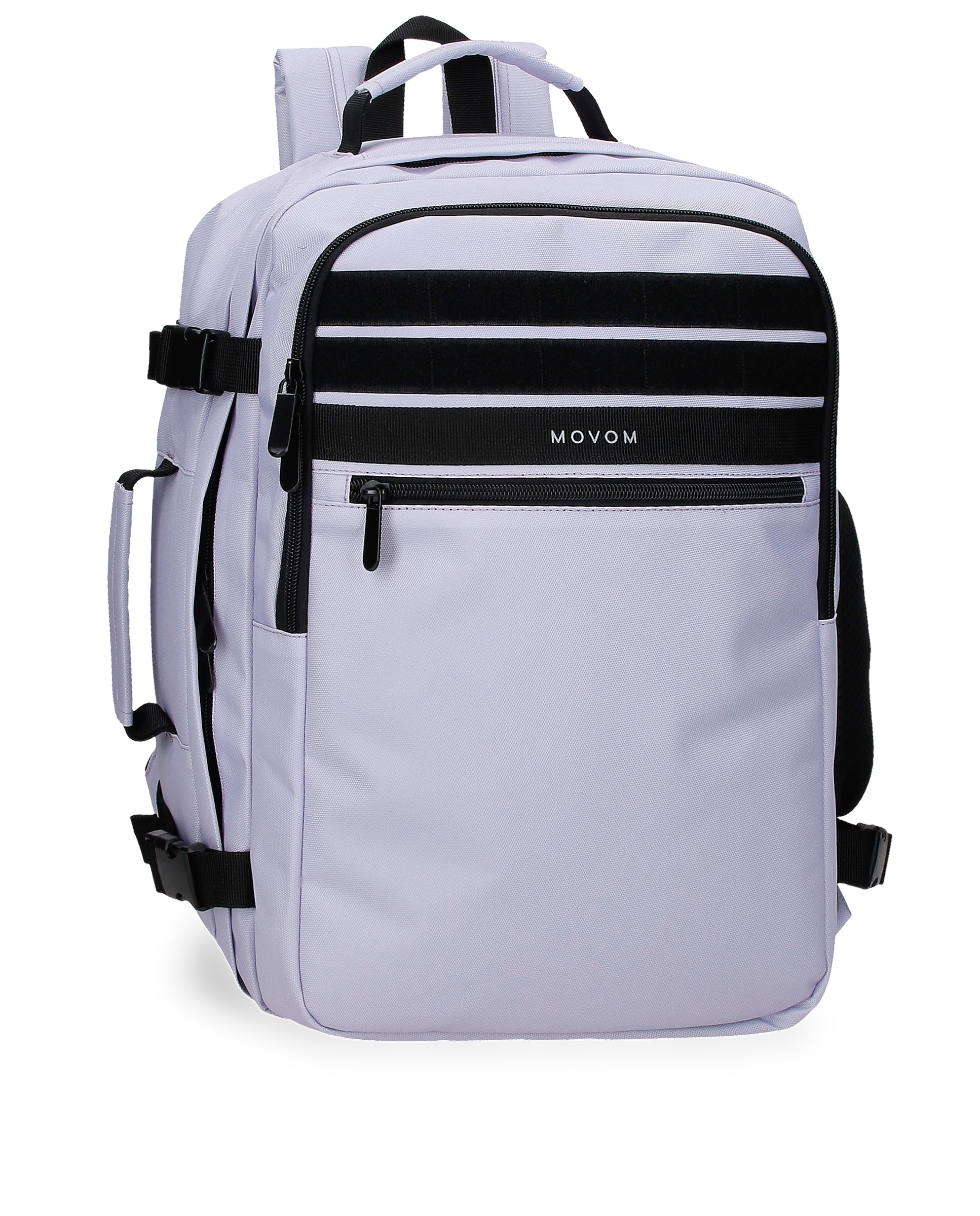 Imagen 0 de Mochila de viaje 40 cm dos compartimentos Movom Foster lila